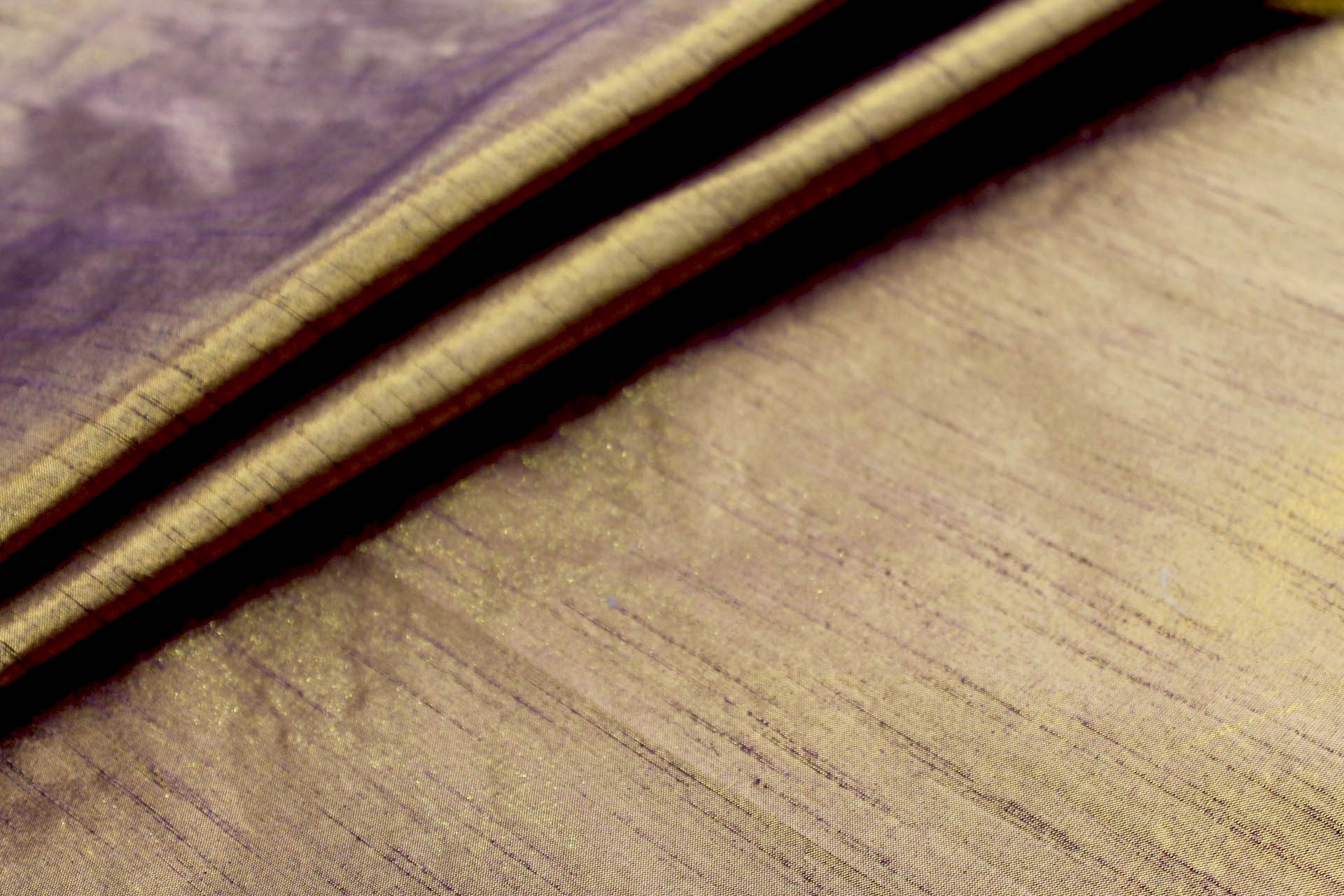 Metallic Poly Dupion - Burgundy Gold fabric, image 6 of 7