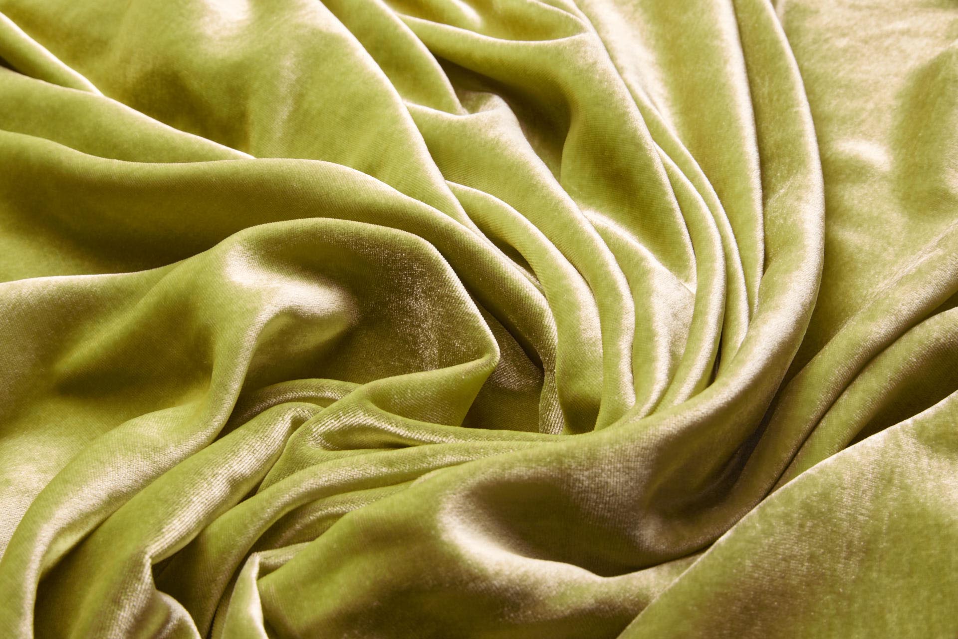 Silk Velvet - "Amande" fabric, image 3 of 6