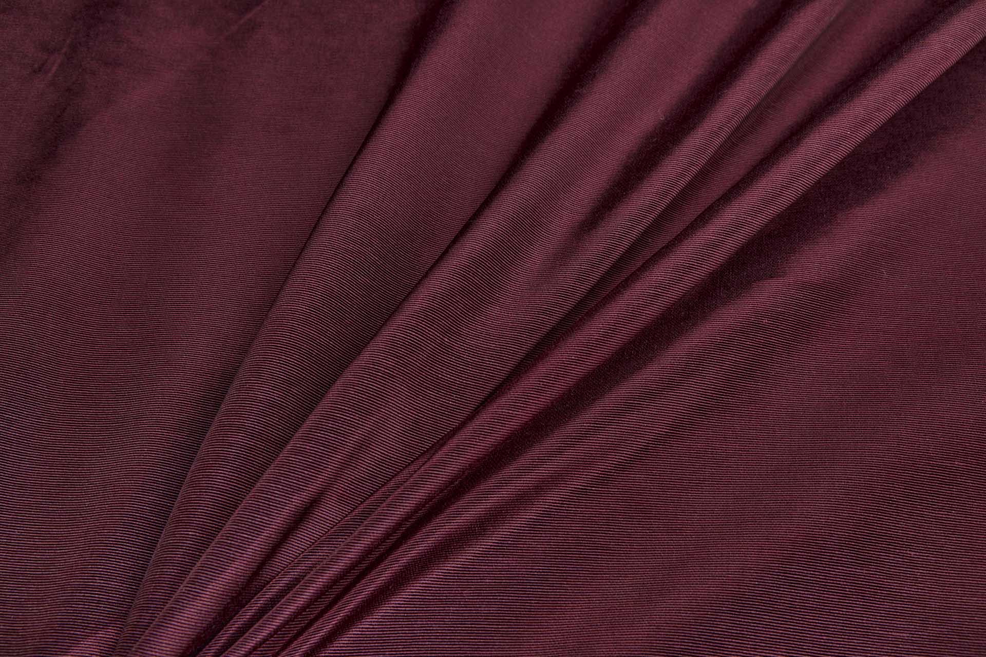 Cotton Viscose Grosgrain - Burgundy fabric, image 5 of 6
