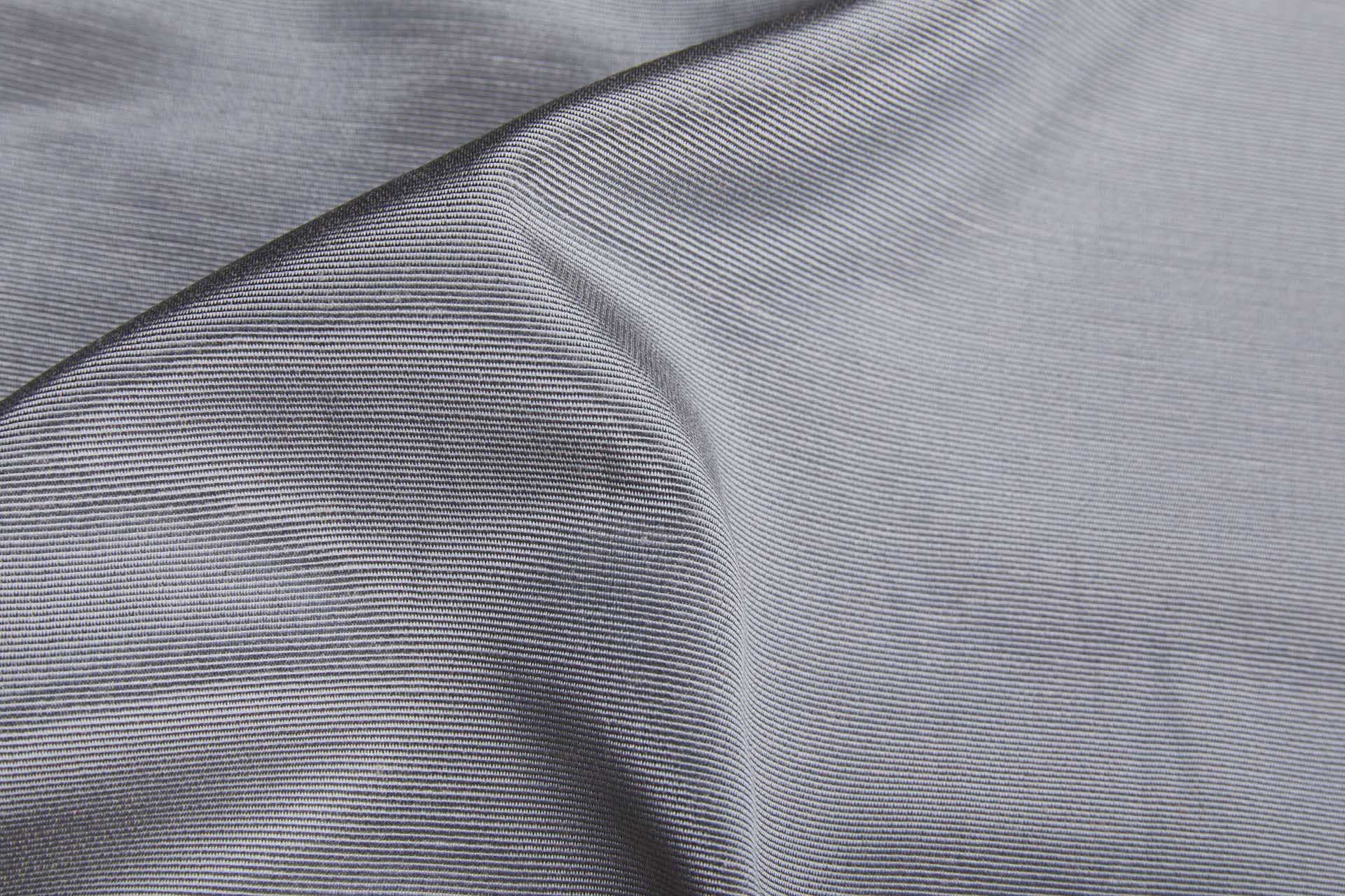 Cotton Viscose Grosgrain - Steel Grey fabric, image 2 of 8