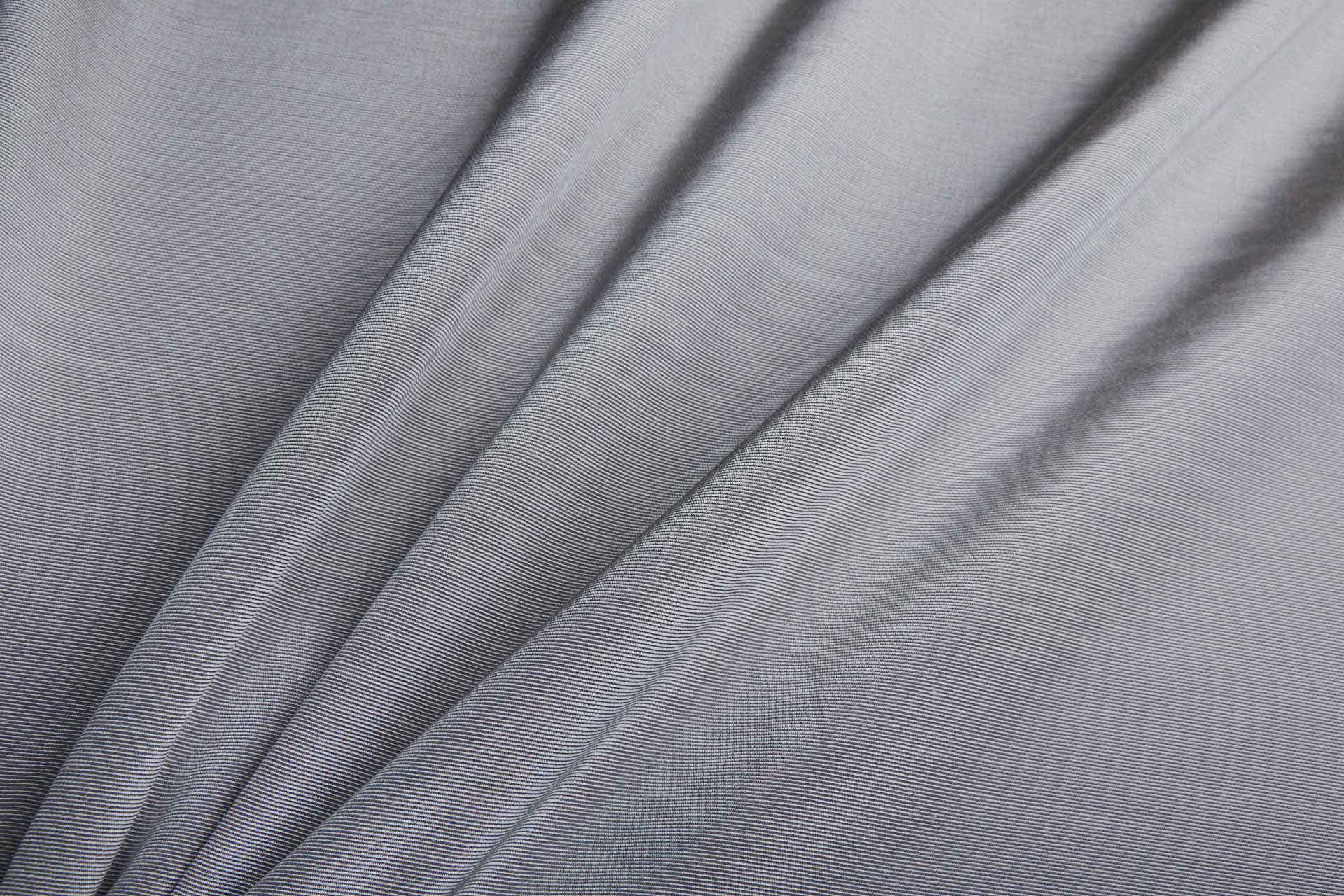 Cotton Viscose Grosgrain - Steel Grey fabric, image 4 of 8