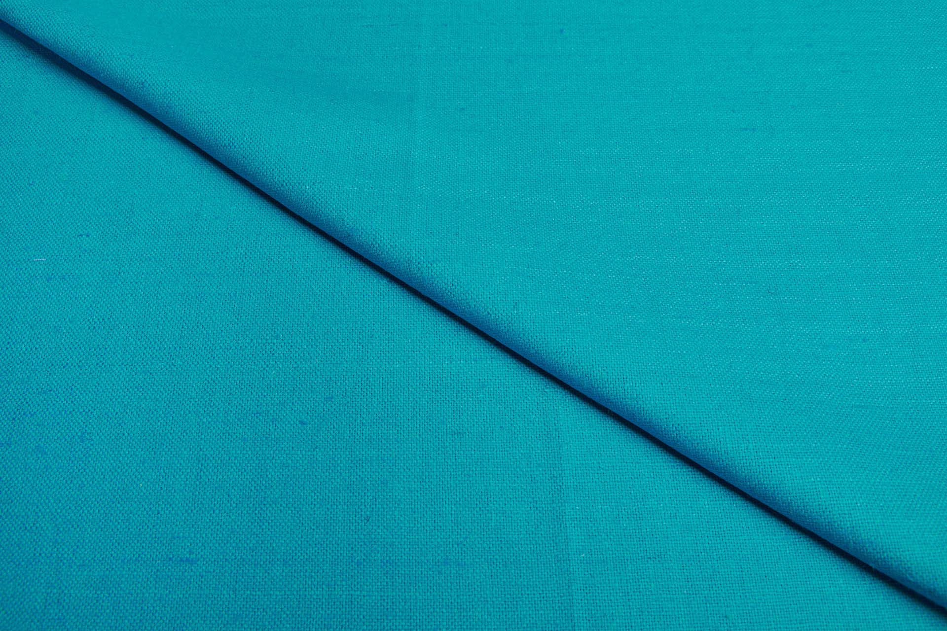 Silk Matka - Turquoise fabric, image 2 of 5