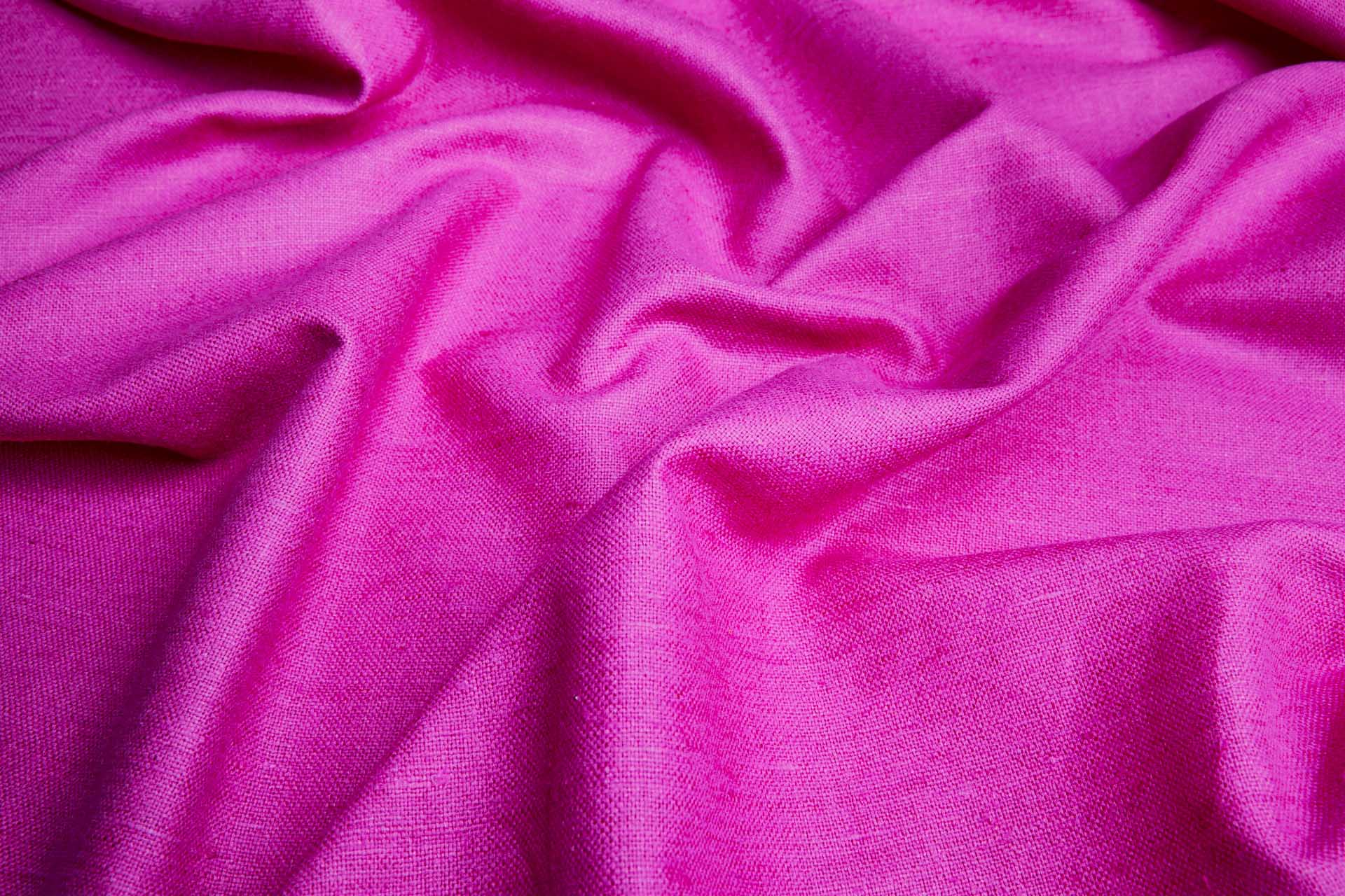 Silk Matka - Fuchsia fabric, image 4 of 6