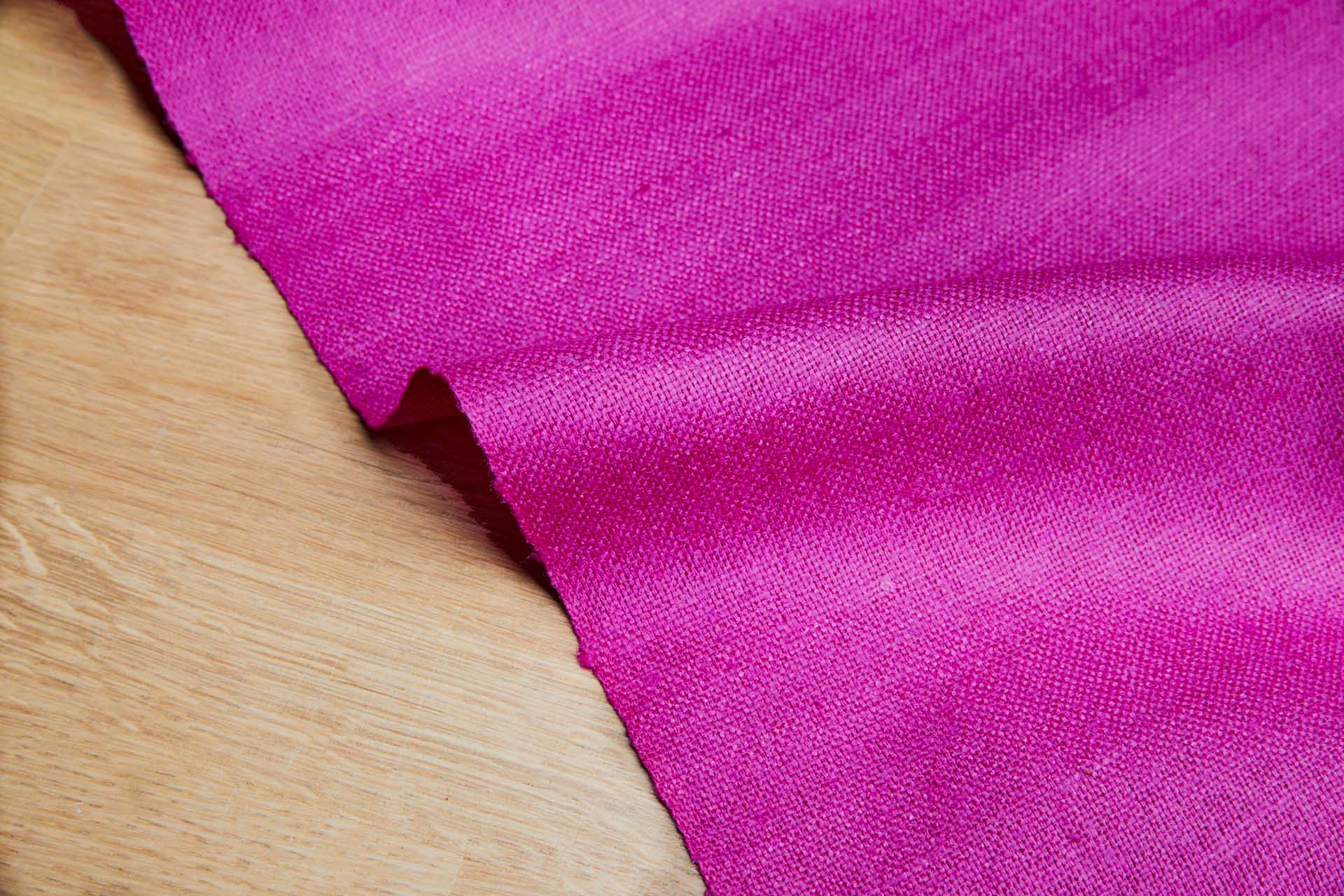 Silk Matka - Fuchsia fabric, image 5 of 6