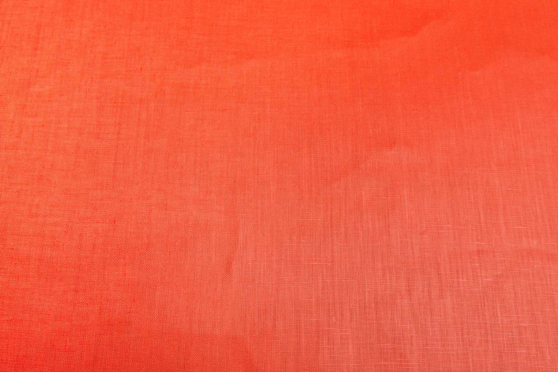 Glazed Linen - Tomato fabric, image 7 of 7