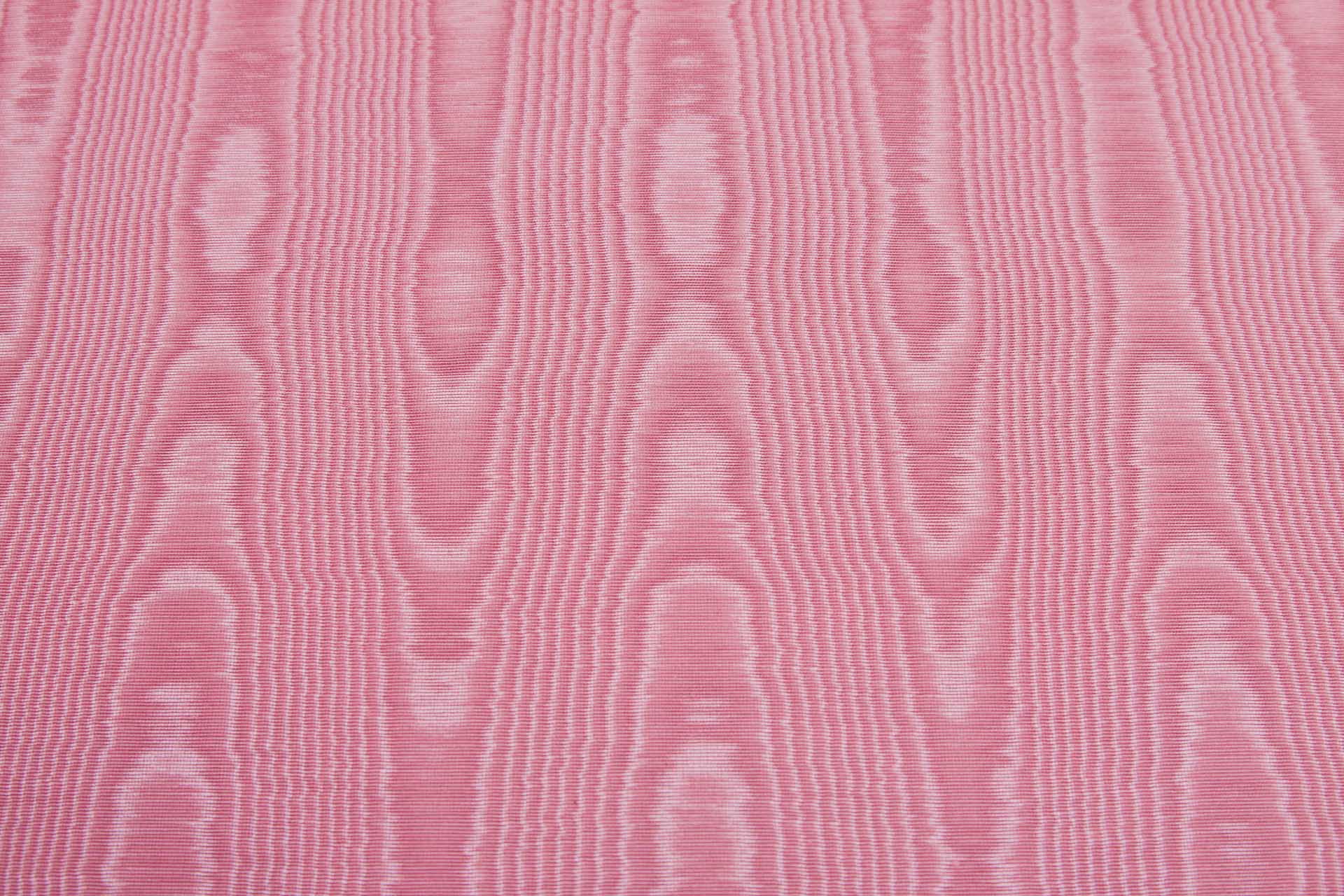 Cotton Viscose Grosgrain - Pink Moiré fabric, image 5 of 7