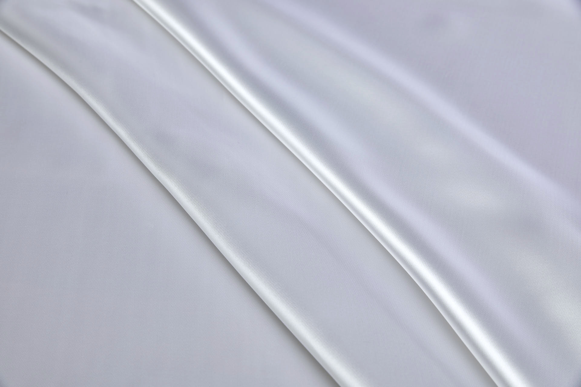 White Viscose Satin Lining fabric, image 2 of 4