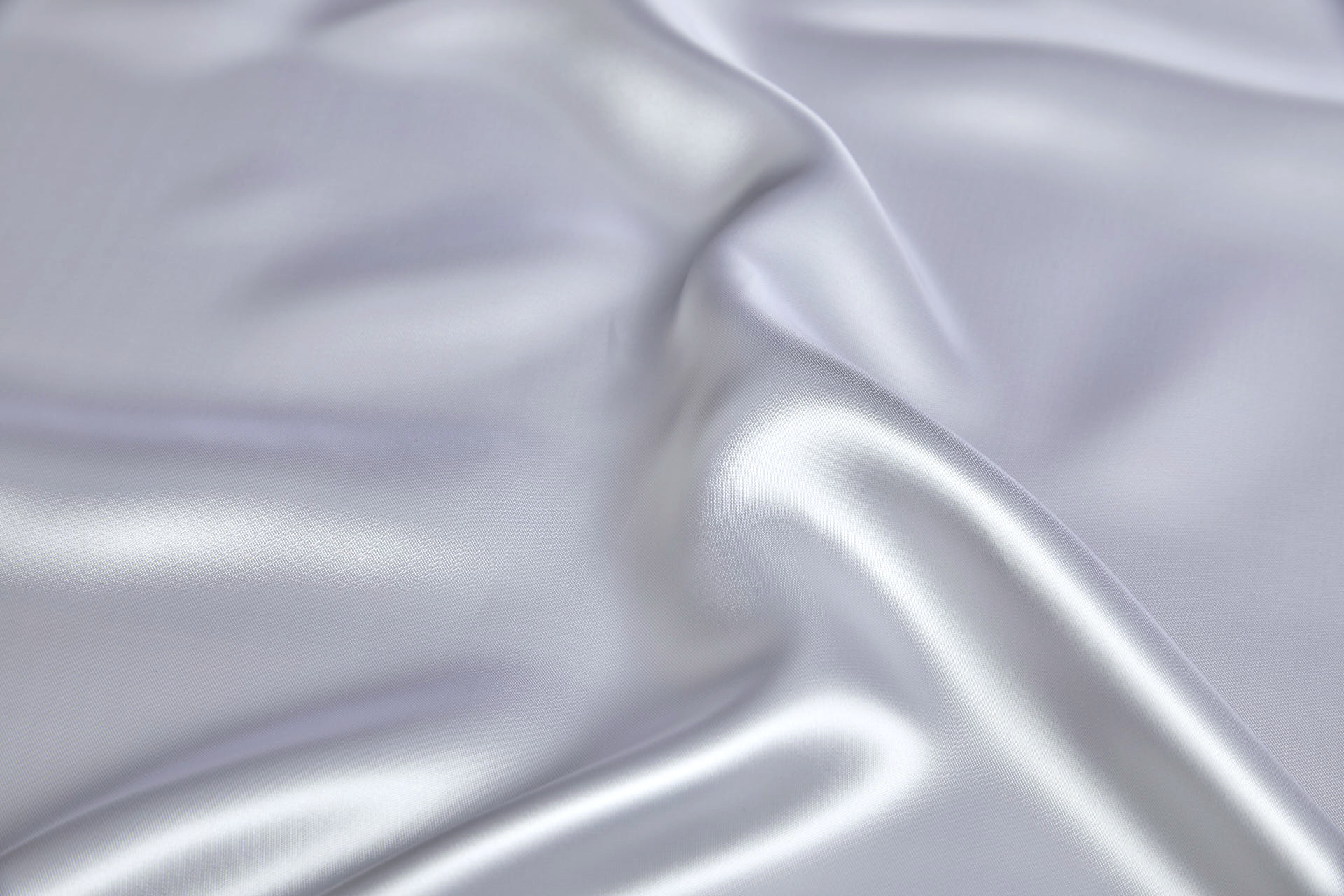 White Viscose Satin Lining fabric, image 3 of 4