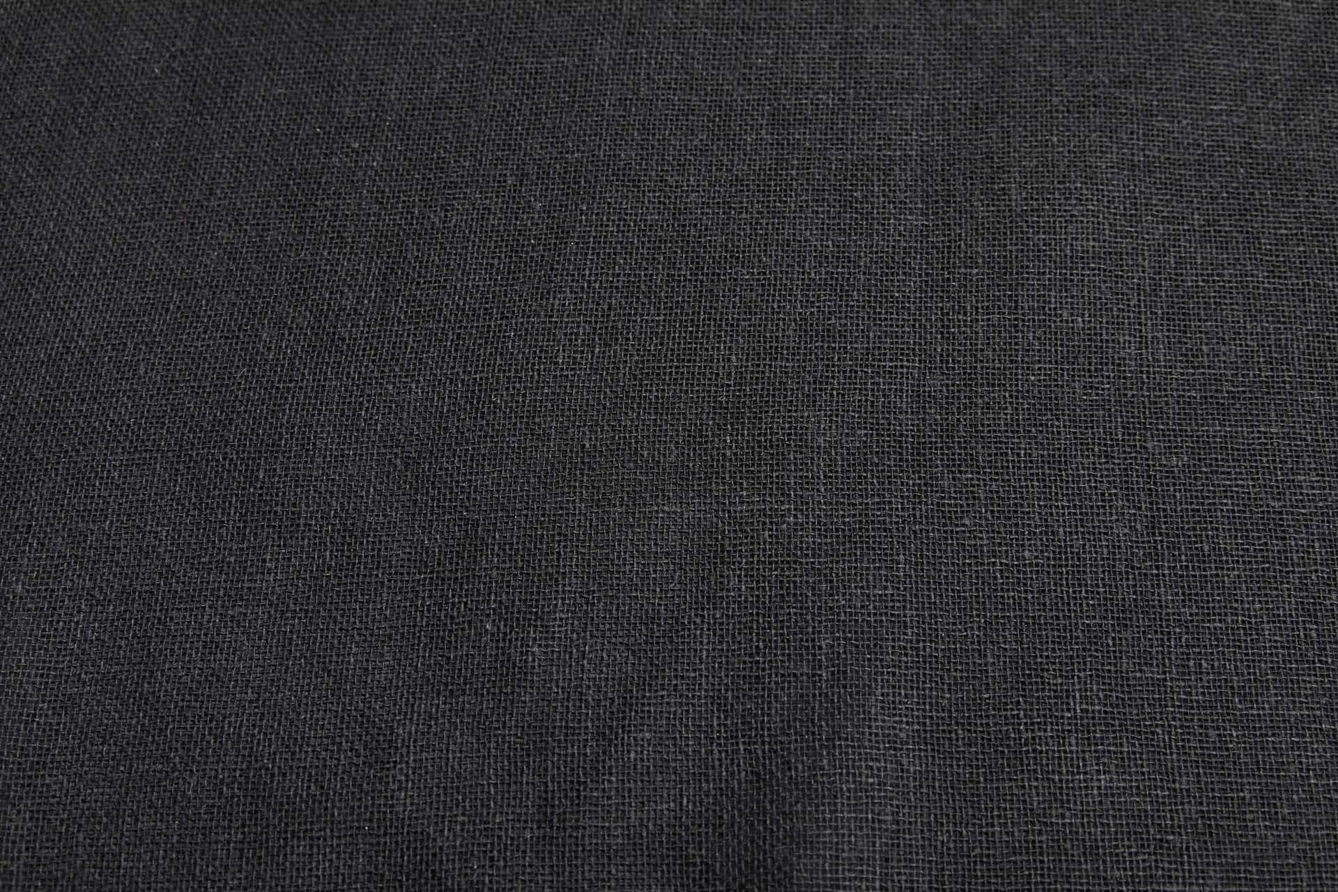 Silk Muslin - Black fabric, image 7 of 11