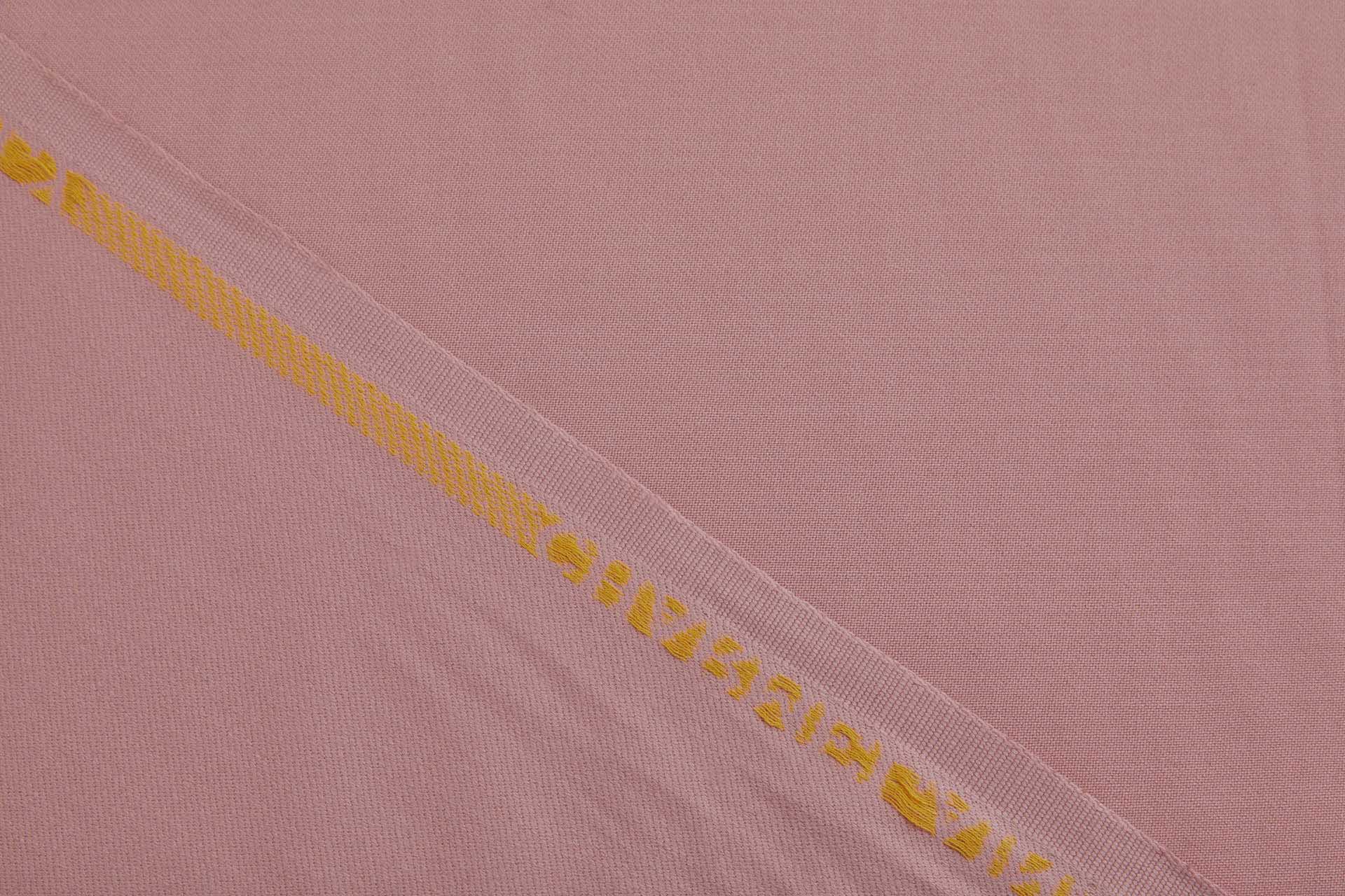 Luxury Italian Wool Suiting - Dusty Pink fabric, image 7 of 9