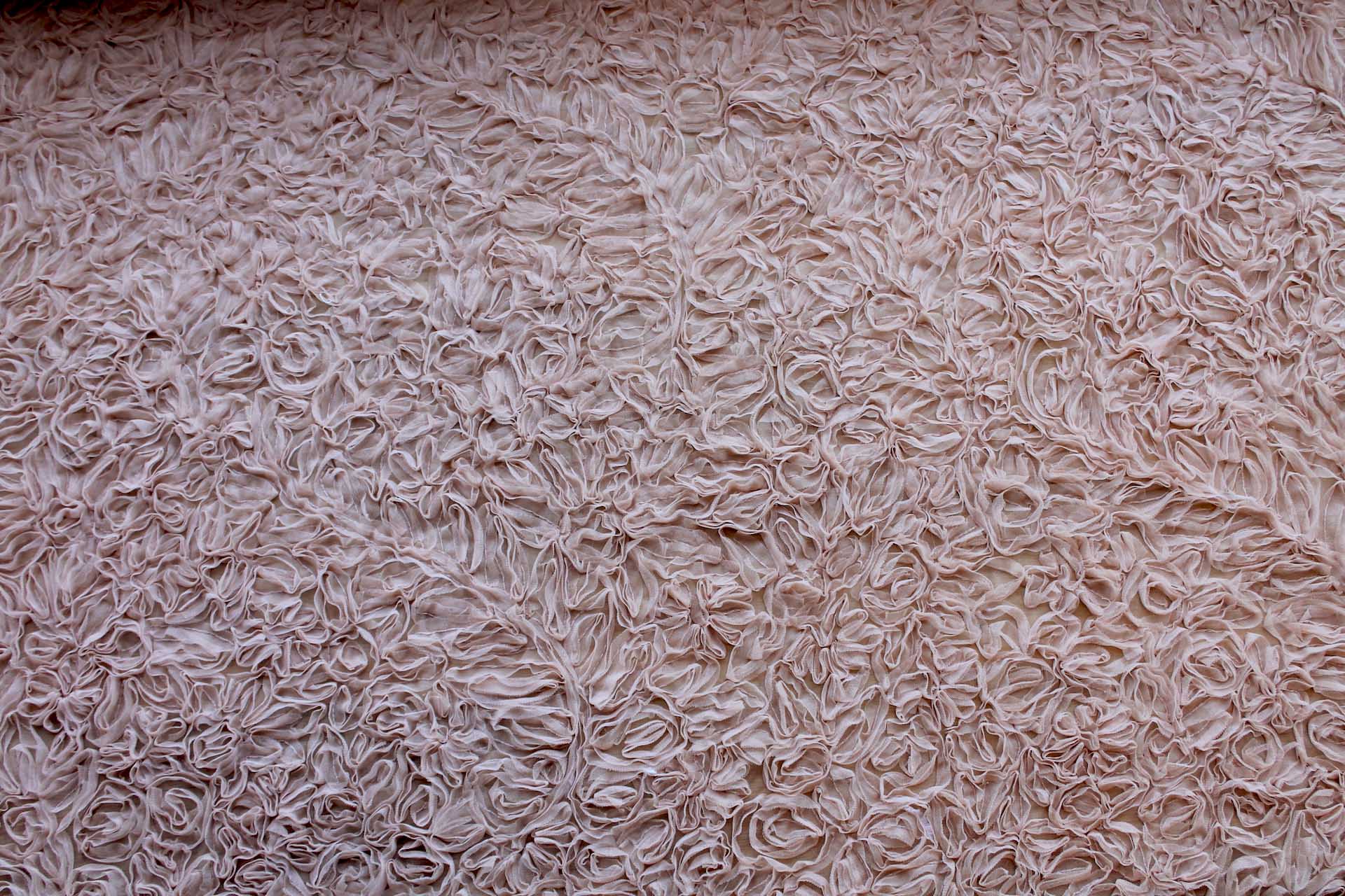 New Nude Tulle Applique Flowers fabric, image 6 of 7