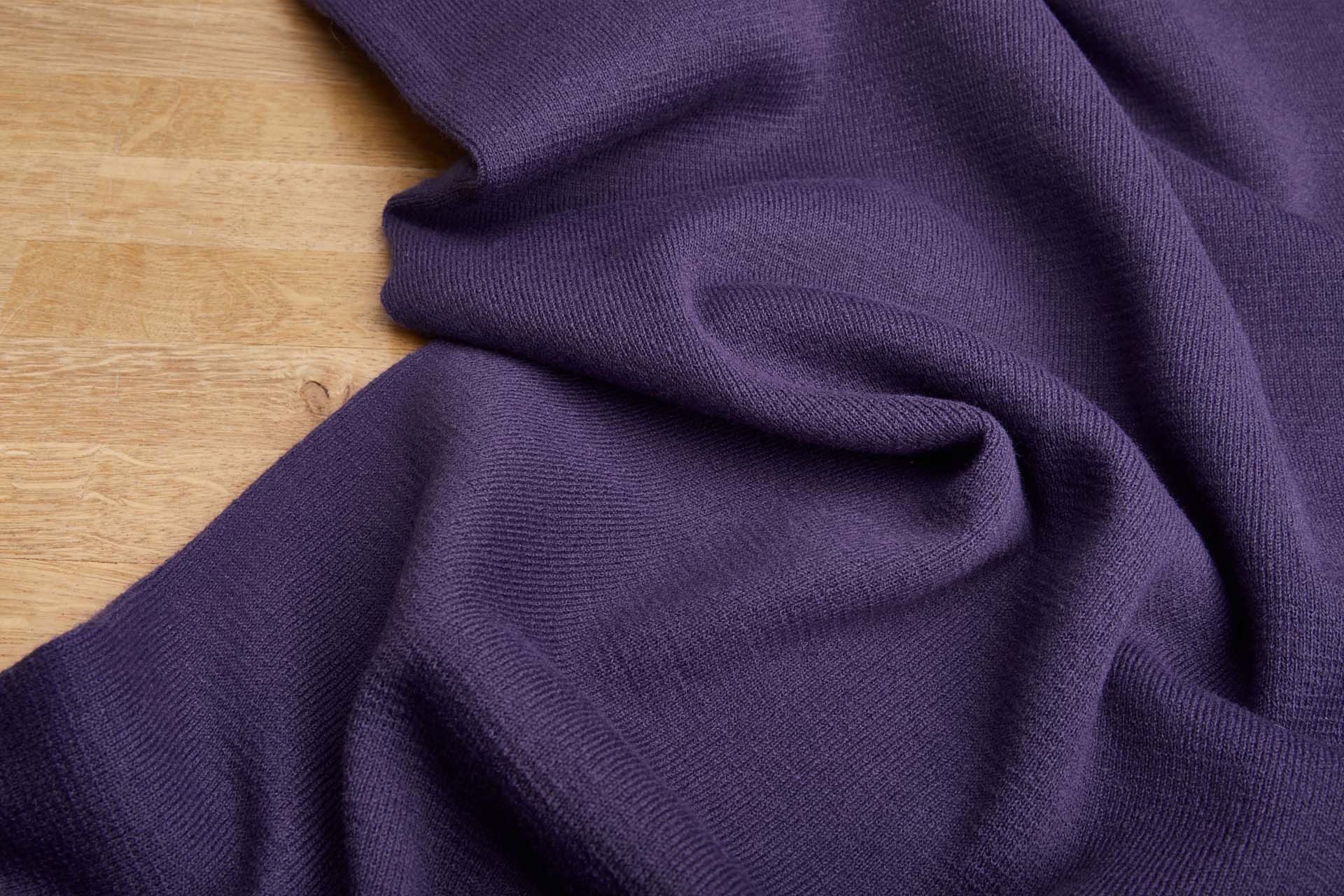Ribbing - Purple fabric, image 2 of 4