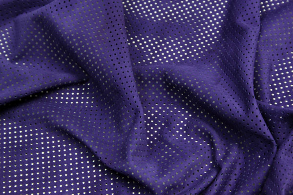 Soft Suede Skin - Purple Airtex Effect fabric