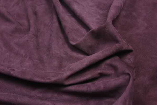 Suede Skin - Aubergine fabric, image 2 of 3