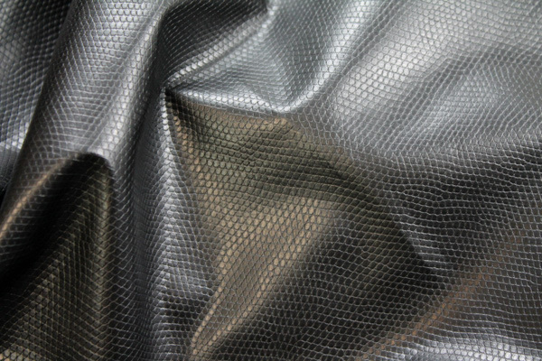 PVC - Small Reptile Black fabric, image 5 of 7