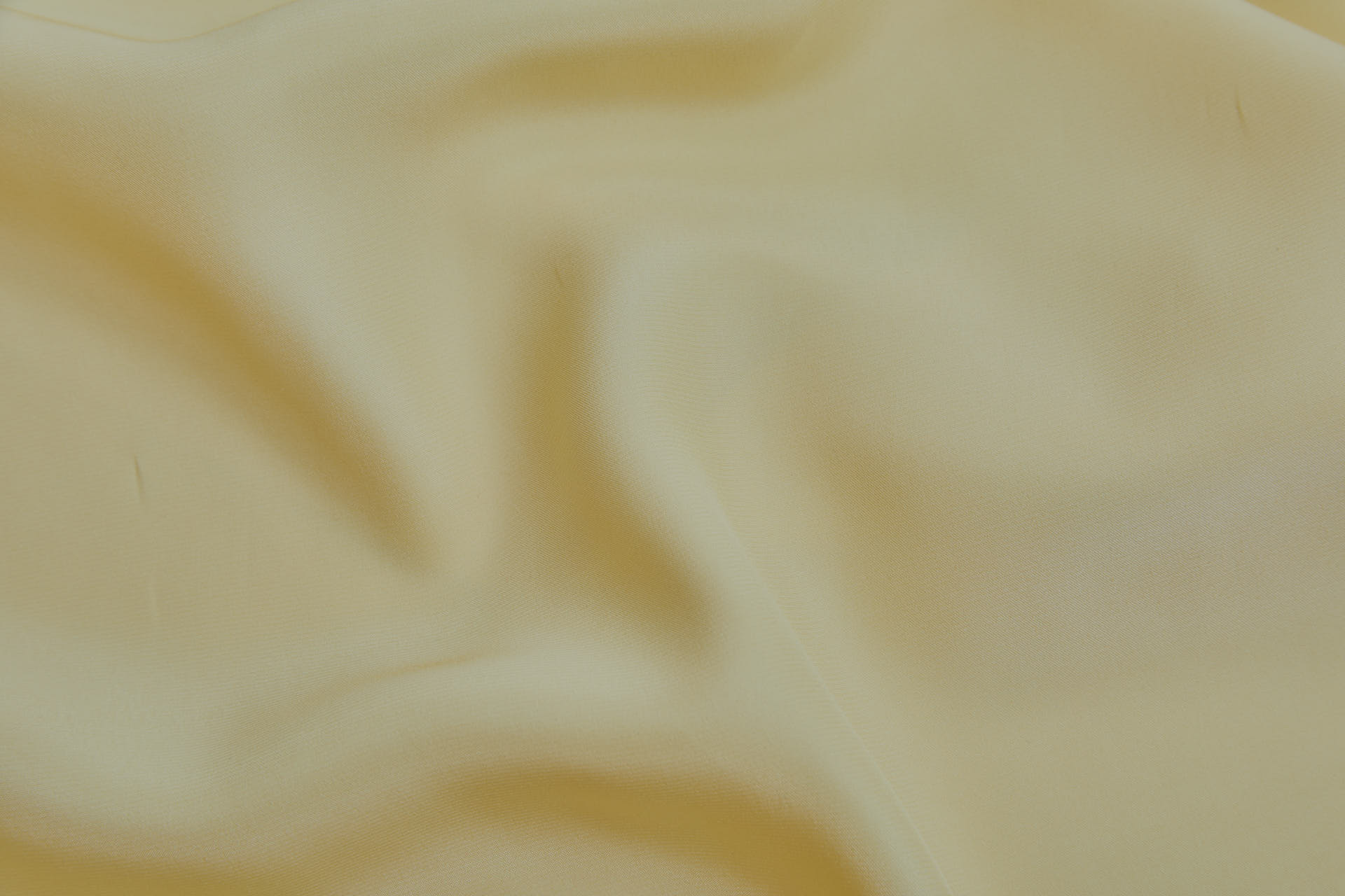 BACK IN STOCK - Primrose Yellow Silk Satin - 140cm wide fabric, image 4 of 6