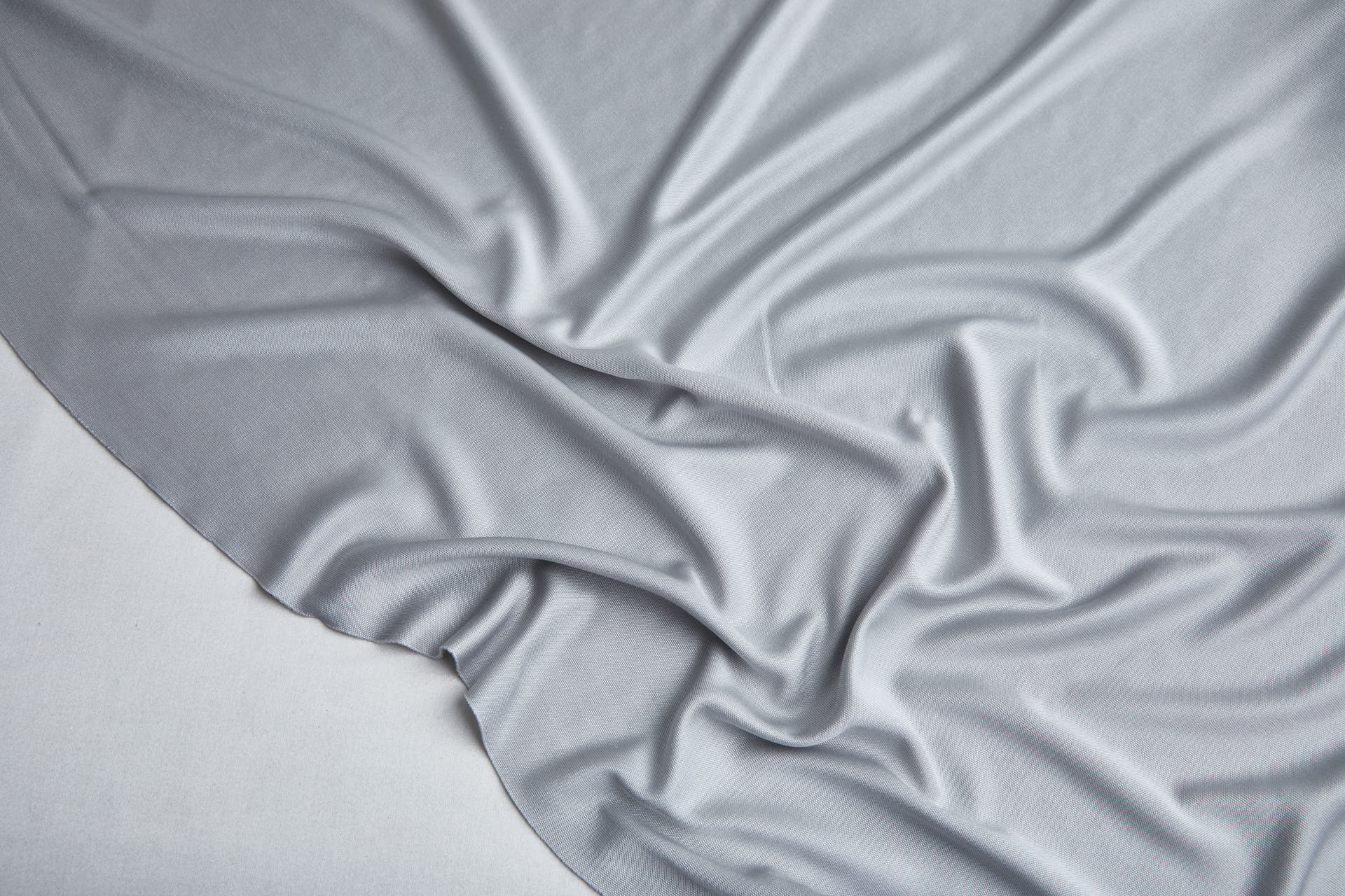 Silk Jersey - Grey - 138cm fabric