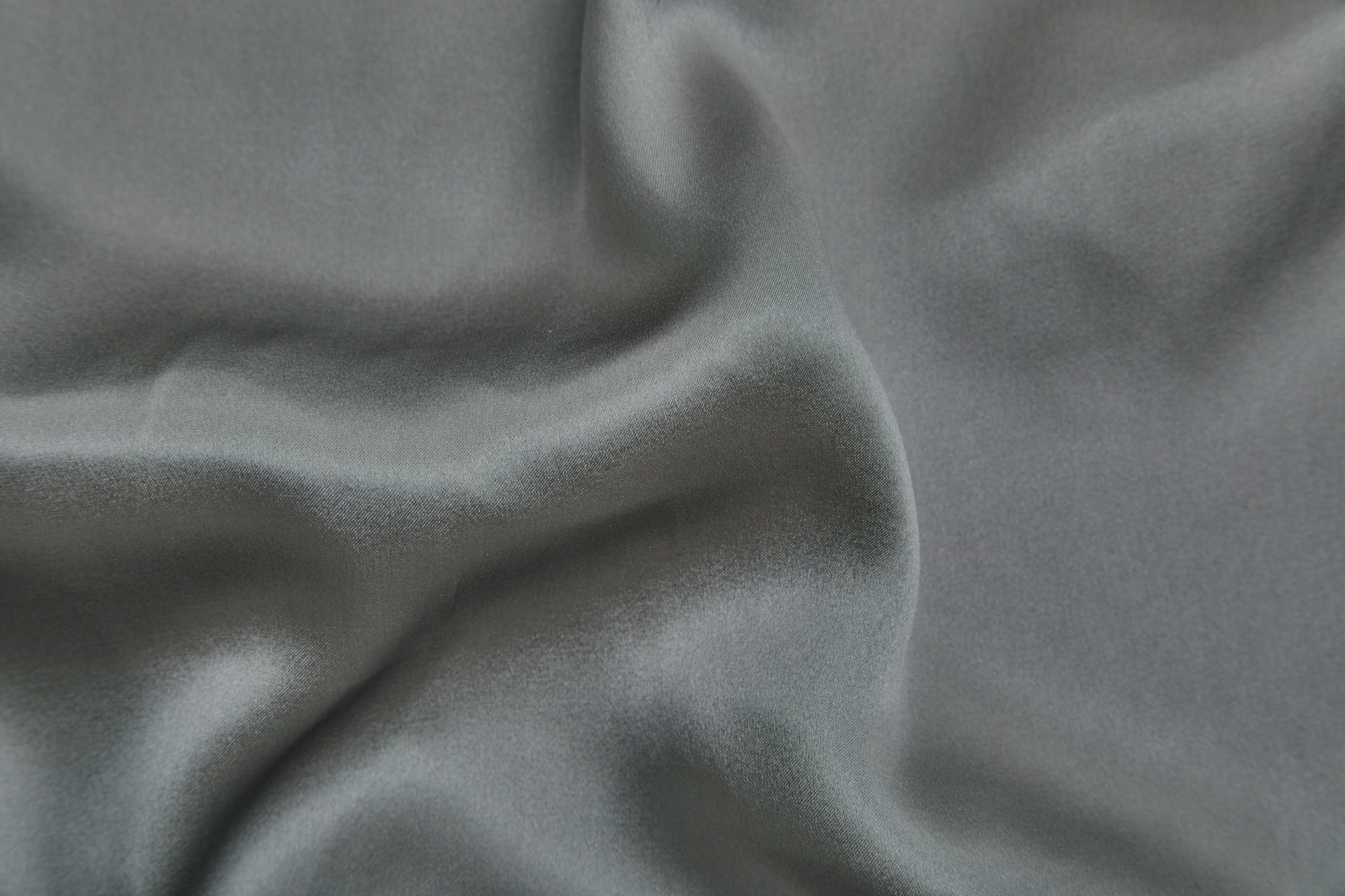 Moon Grey Silk Satin - 140cm wide fabric, image 6 of 7