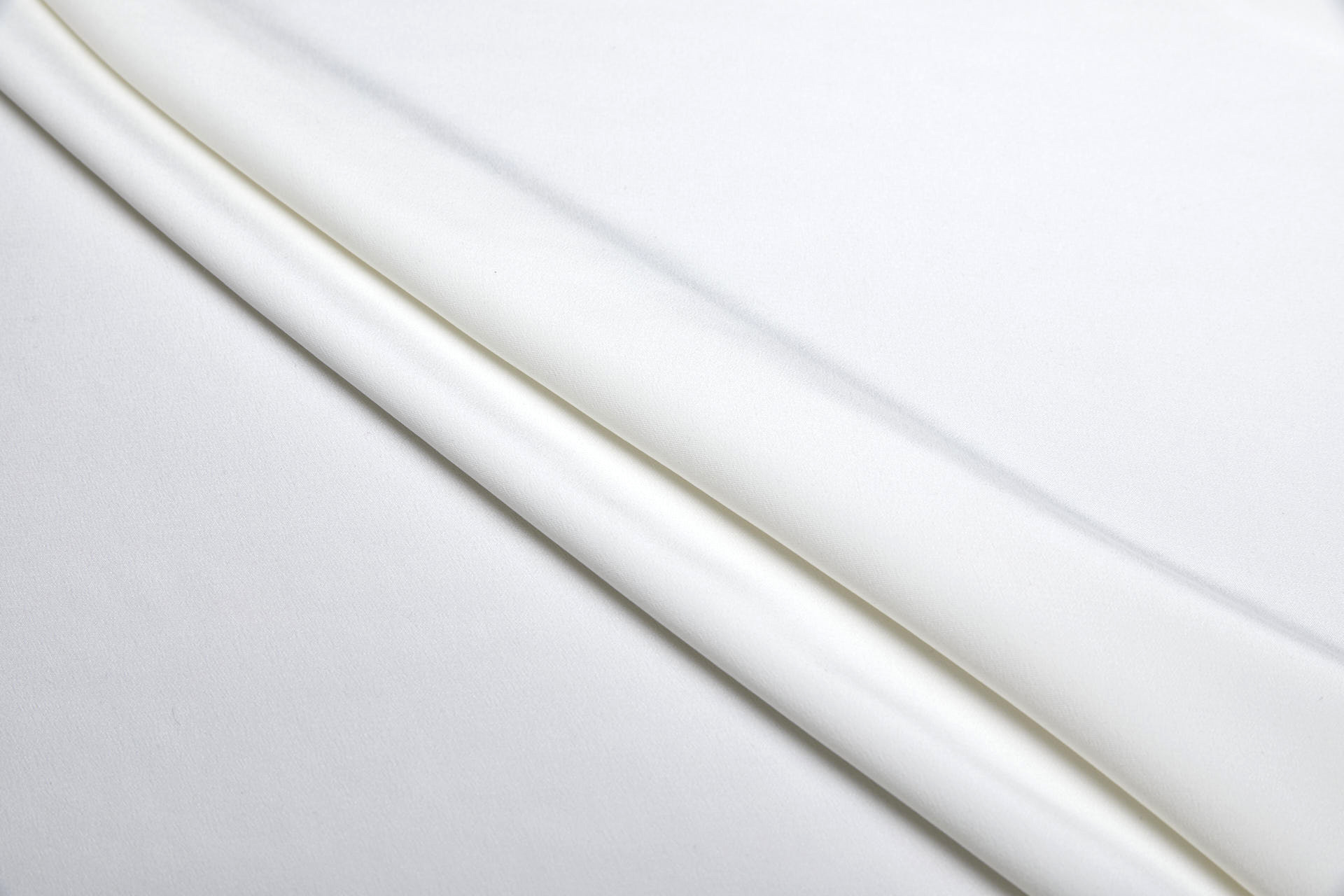 Double Silk Crepe - Ivory Wide Width fabric, image 4 of 5