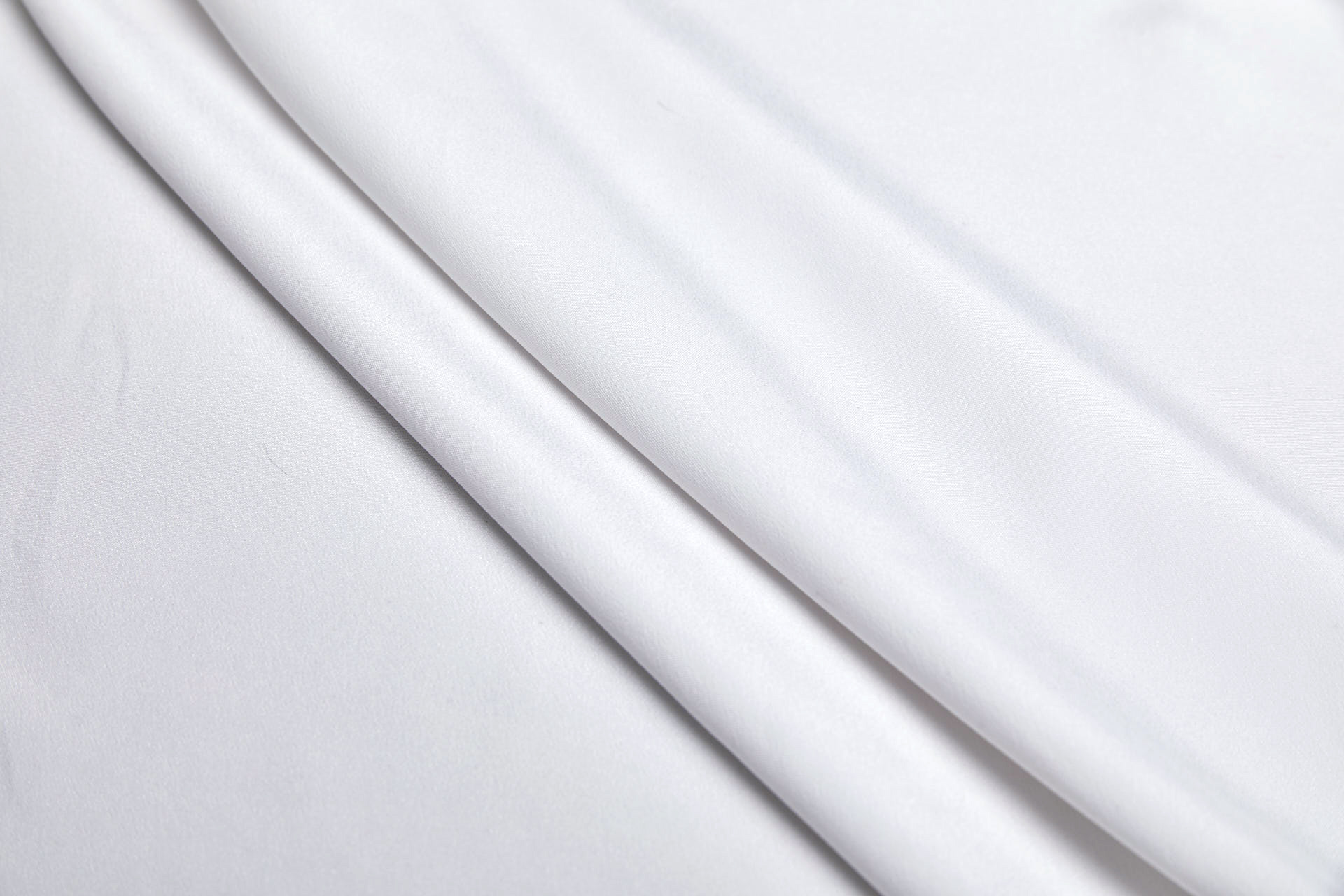 Double Silk Crepe - White Wide Width fabric, image 4 of 4