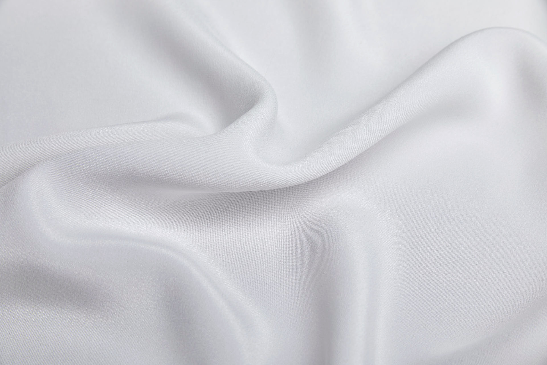 Double Silk Crepe - White Wide Width fabric