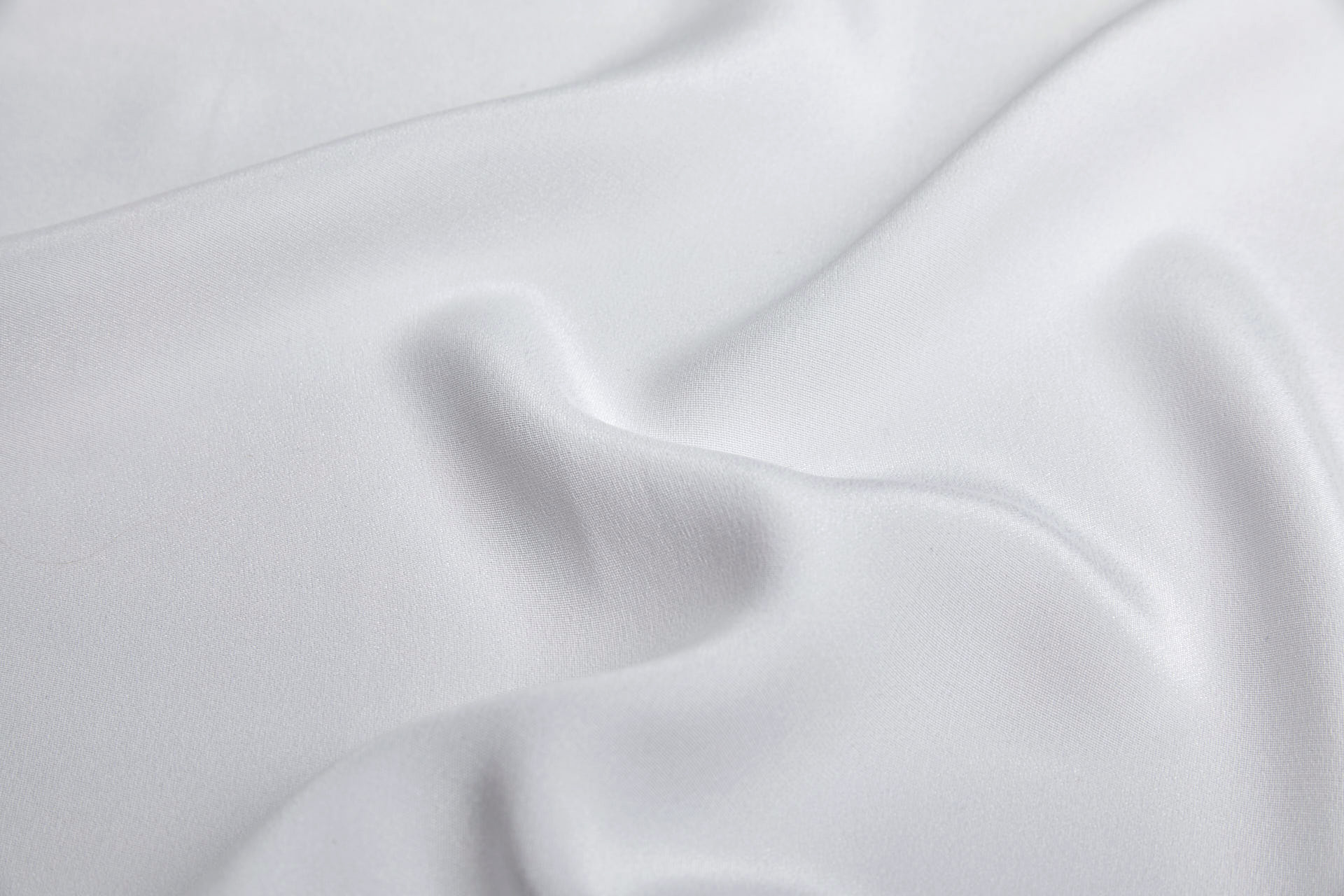 Double Silk Crepe - White Wide Width fabric, image 2 of 4