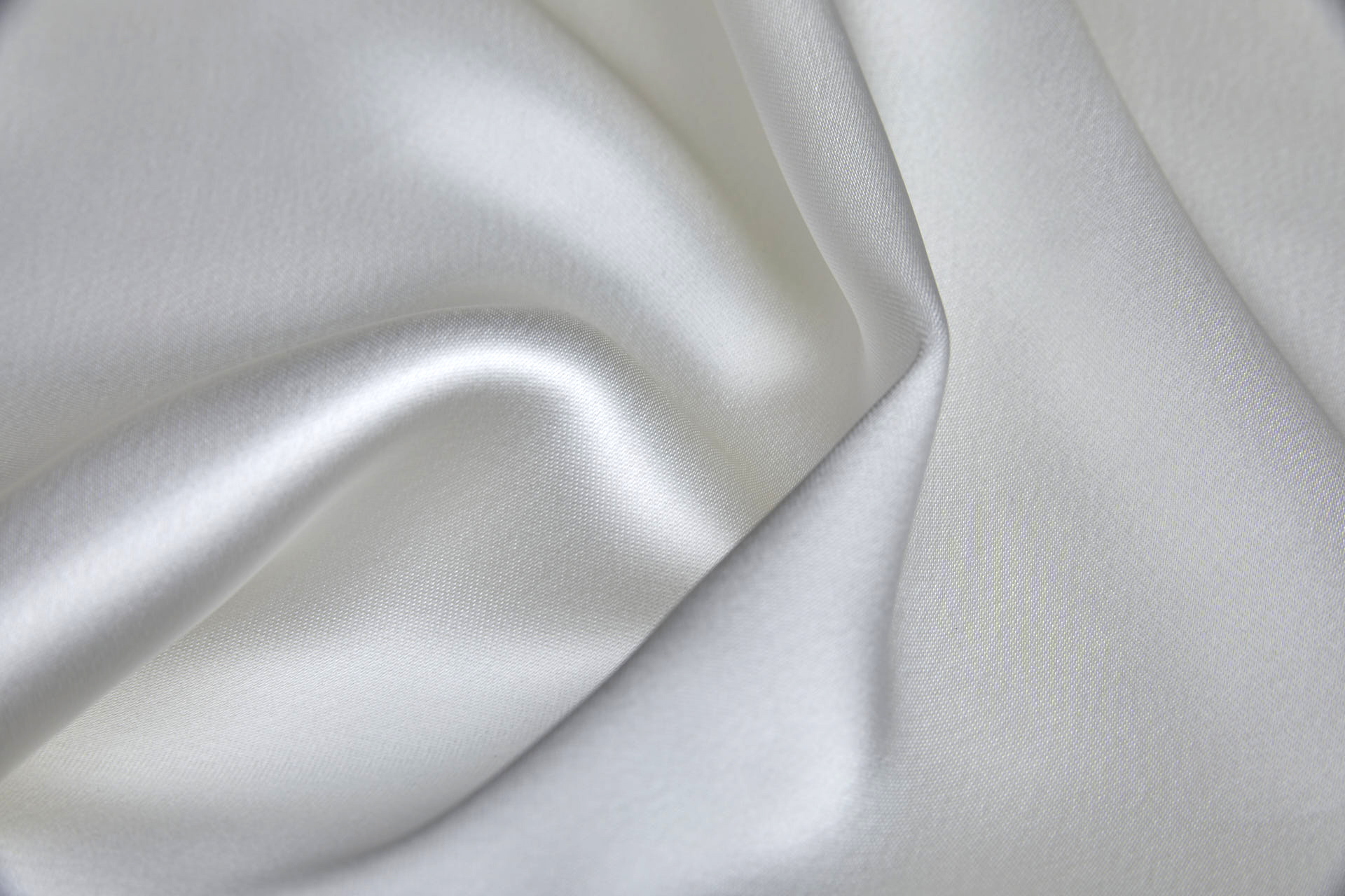 Double Sided Satin - Ivory fabric, image 2 of 9