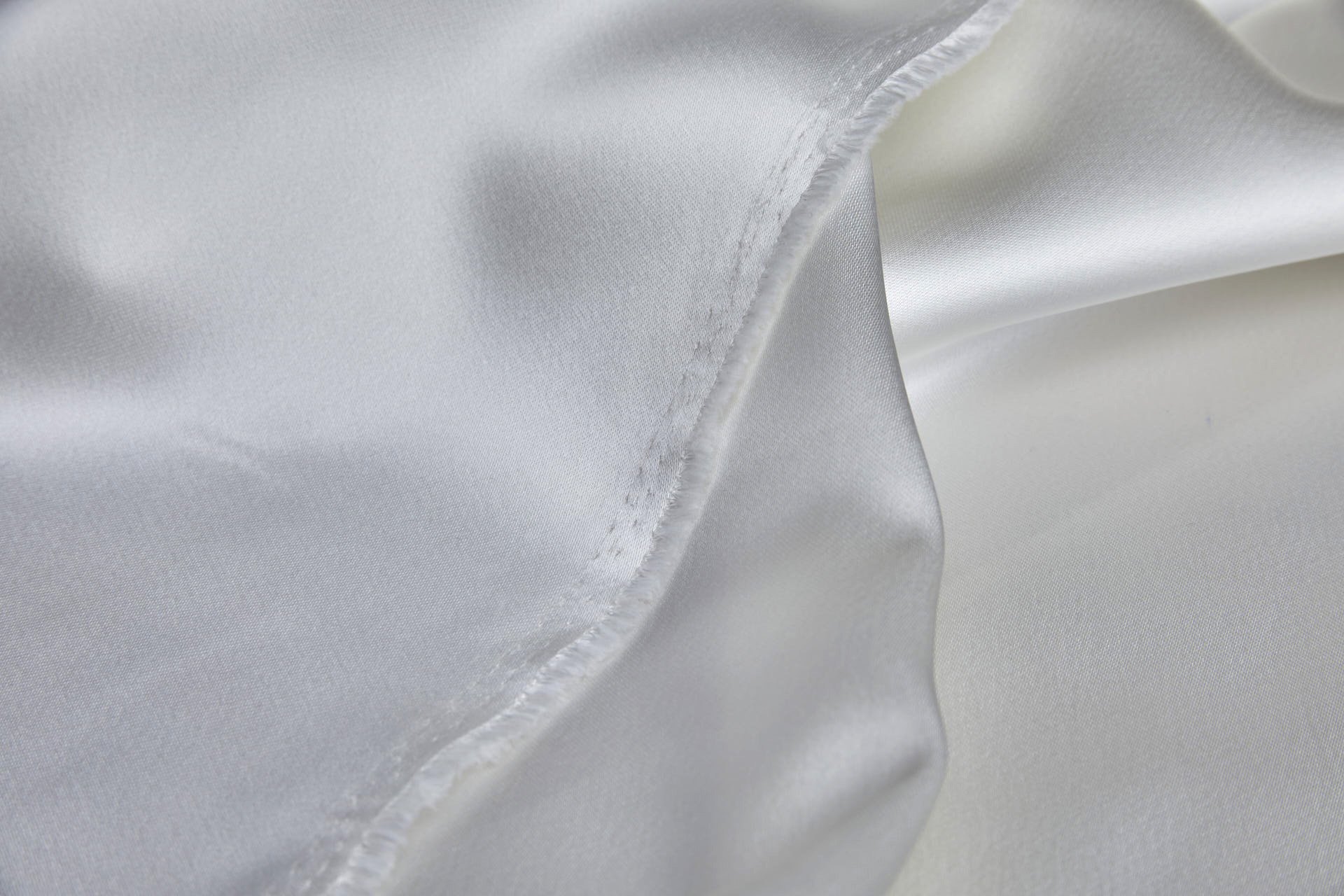 Double Sided Satin - Ivory fabric, image 9 of 9