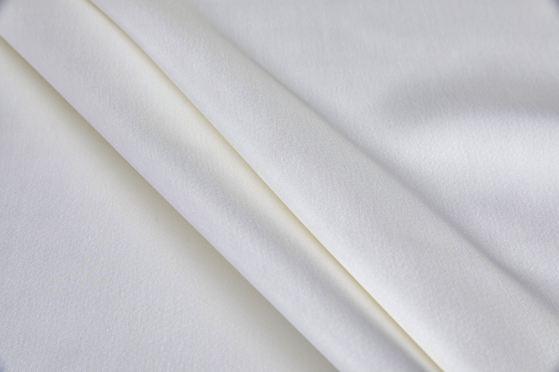 Double Sided Satin - Ivory fabric, image 3 of 9