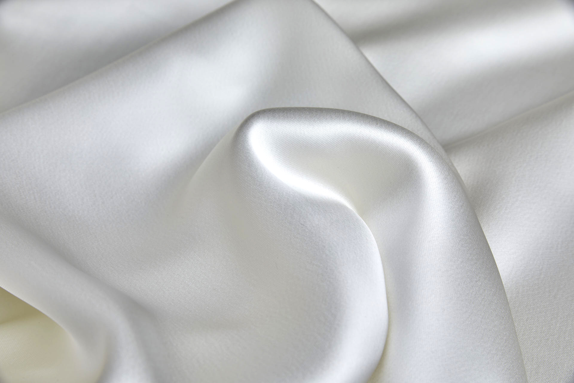 Double Sided Satin - Ivory fabric, image 7 of 9