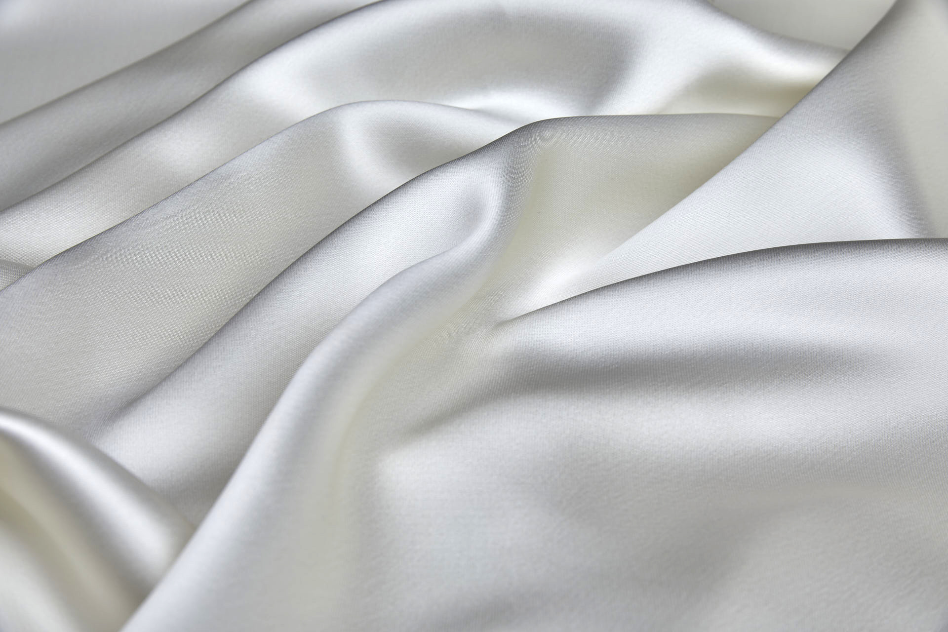 Double Sided Satin - Ivory fabric, image 8 of 9