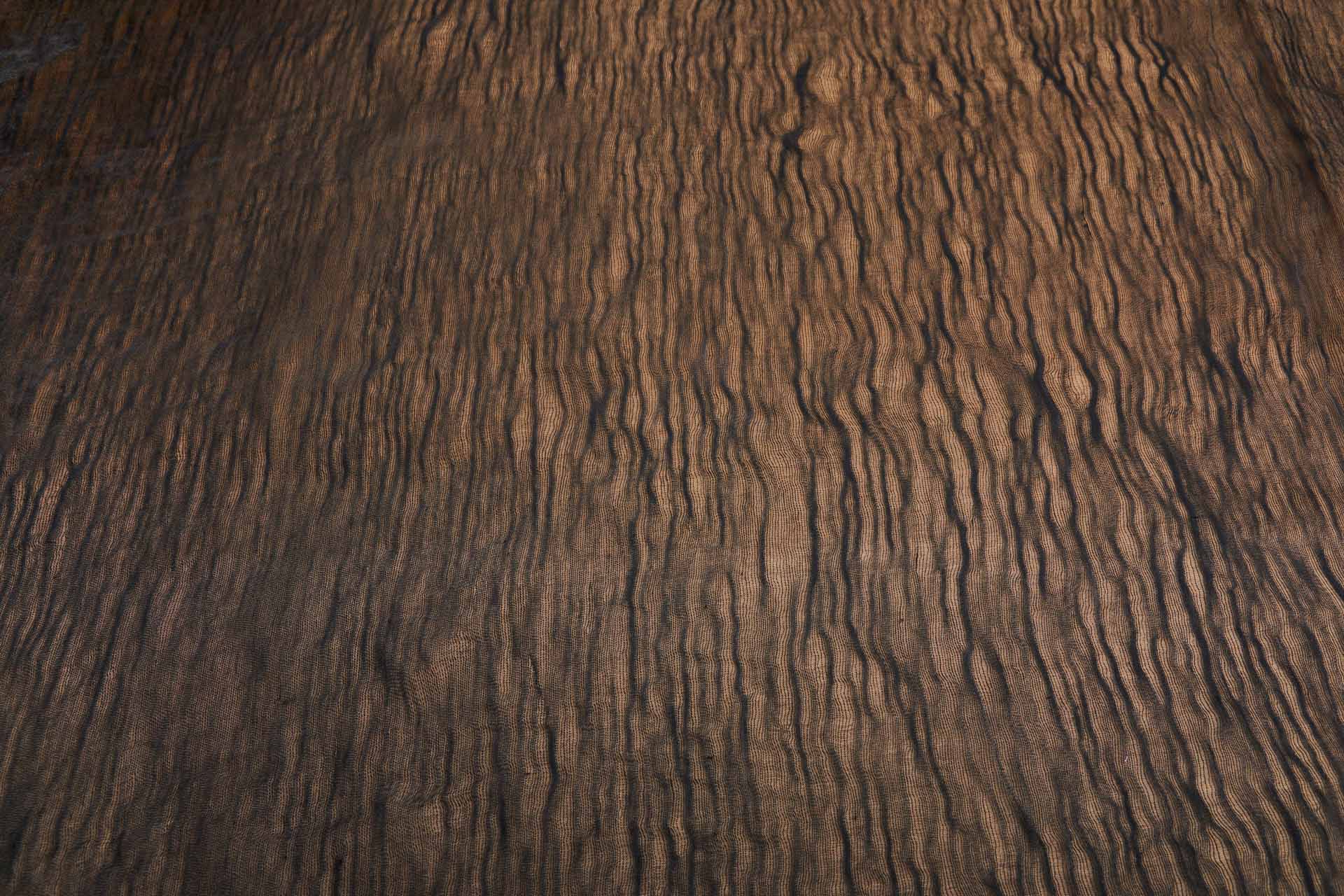 Distressed Silk Cotton - Black fabric, image 2 of 11