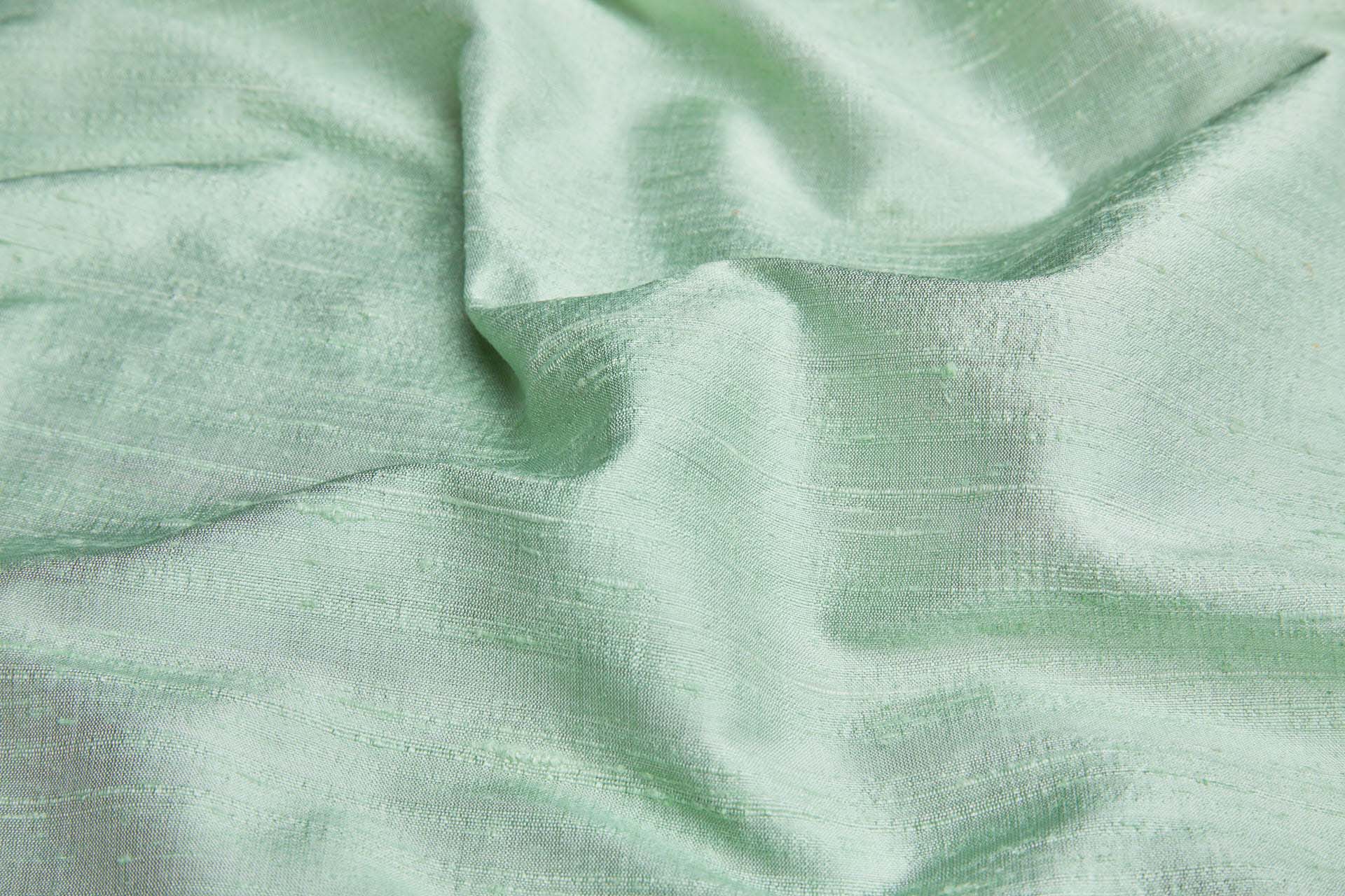 Textured Silk Dupion - Arsenic Green fabric, image 2 of 5