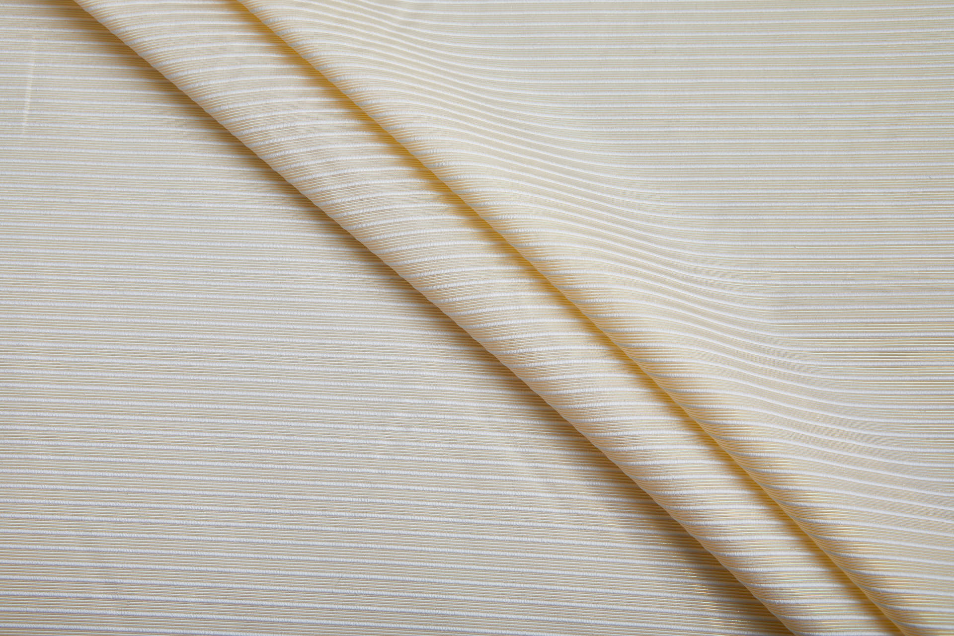 Iridescent Ottoman - Pale Yellow fabric, image 3 of 8