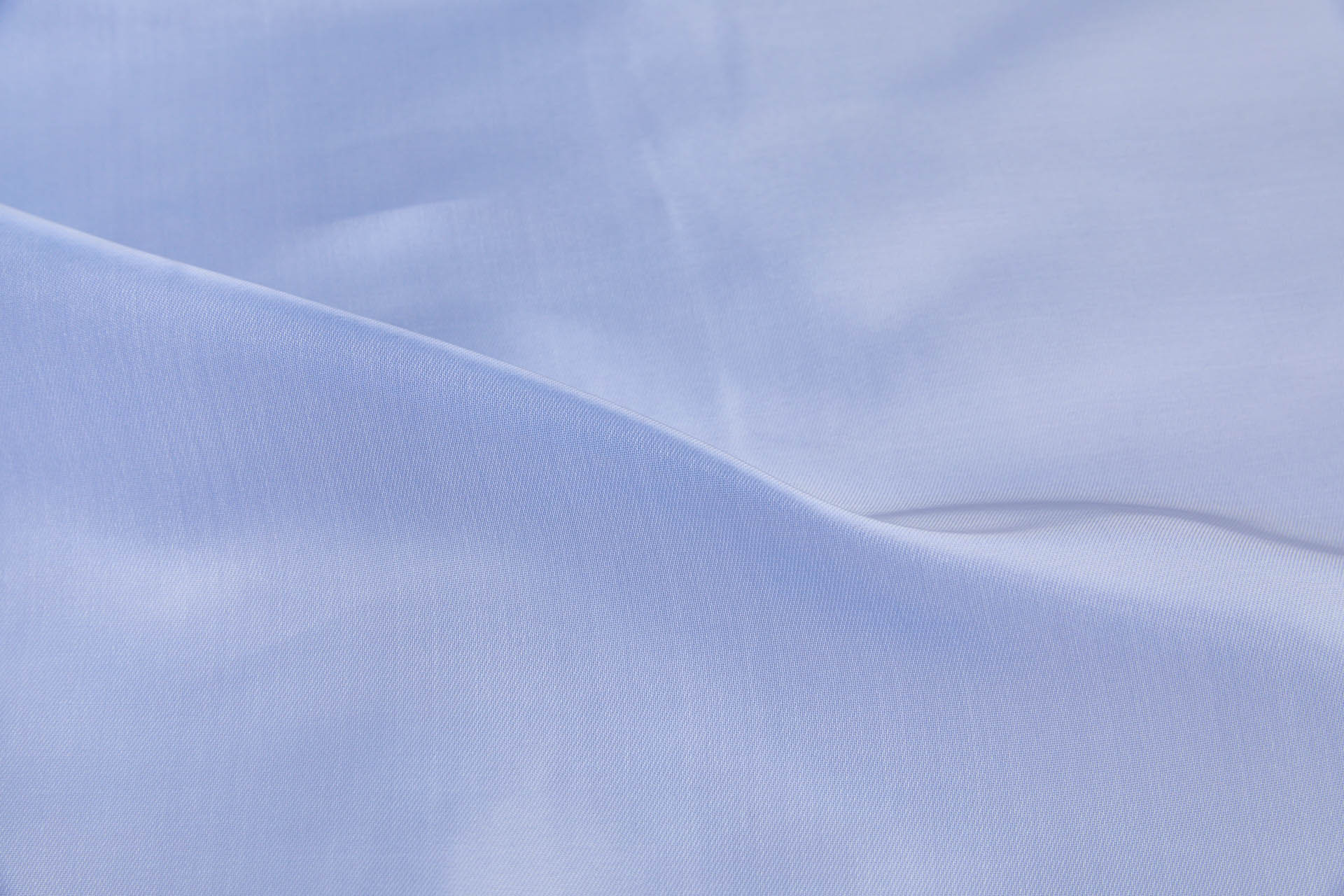 Heavy Weight Liquid Satin Organza - Sky Blue - 0.55m Piece fabric, image 4 of 9