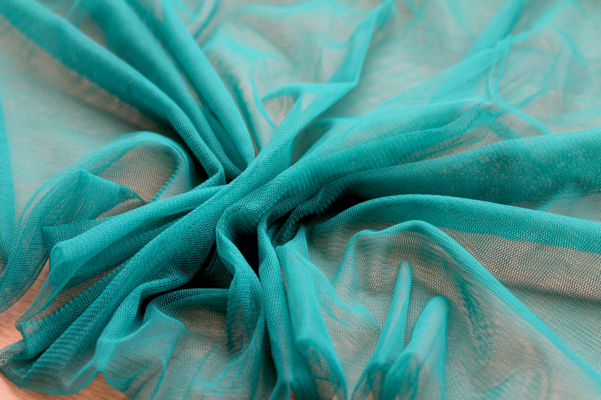 Soft Nylon Tulle - New Jade - T58 fabric, image 2 of 5