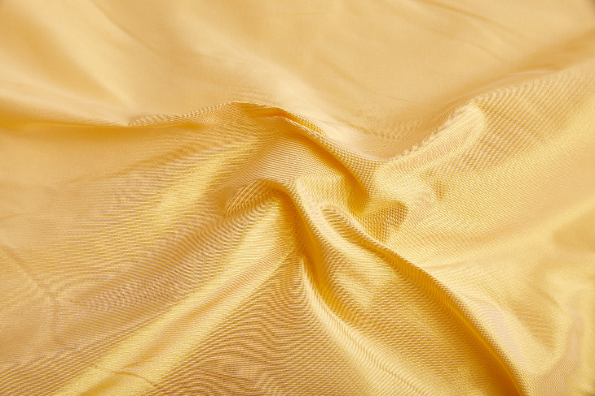 Italian Acetate Taffeta - Yellow fabric, image 6 of 6