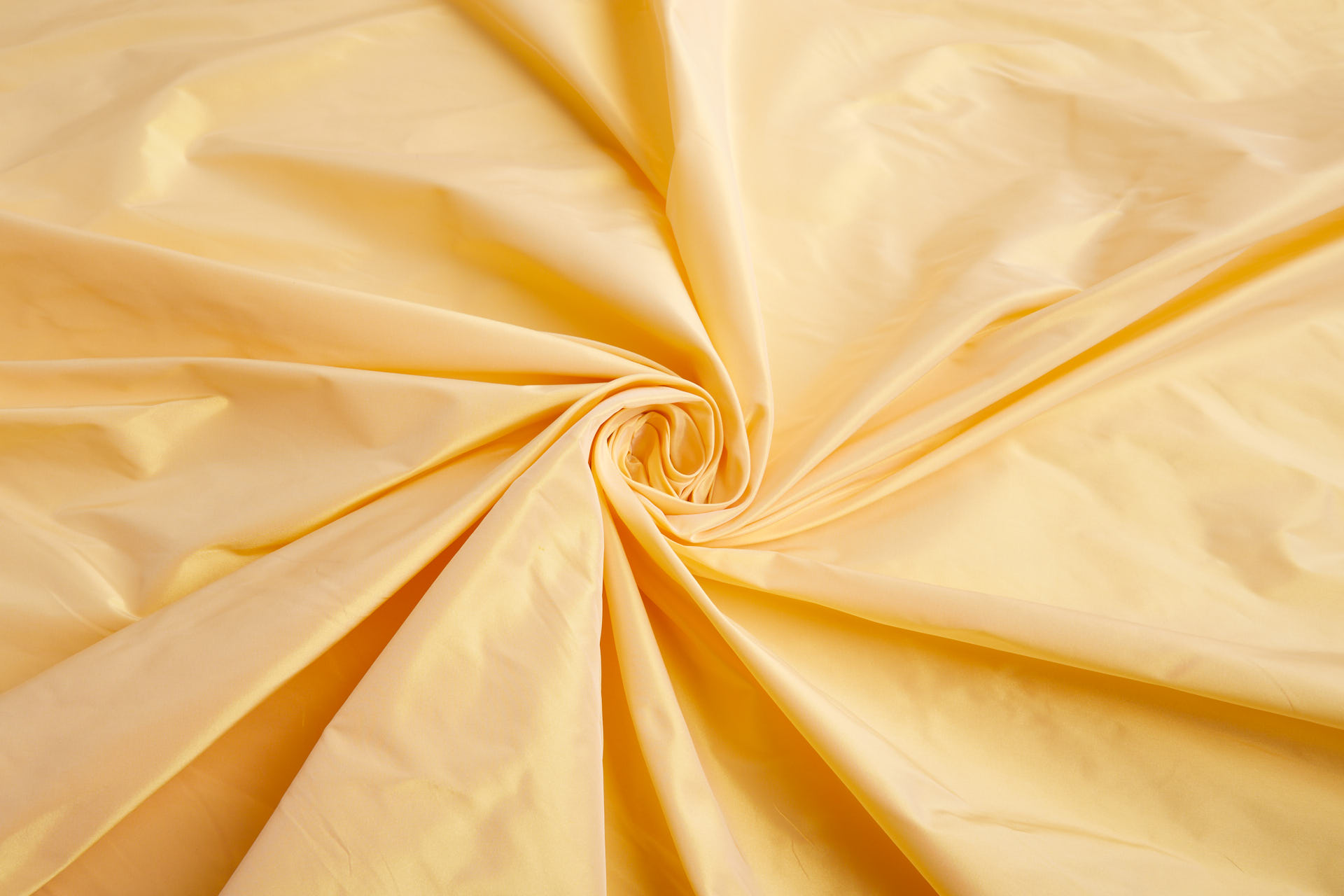 Italian Acetate Taffeta - Yellow fabric