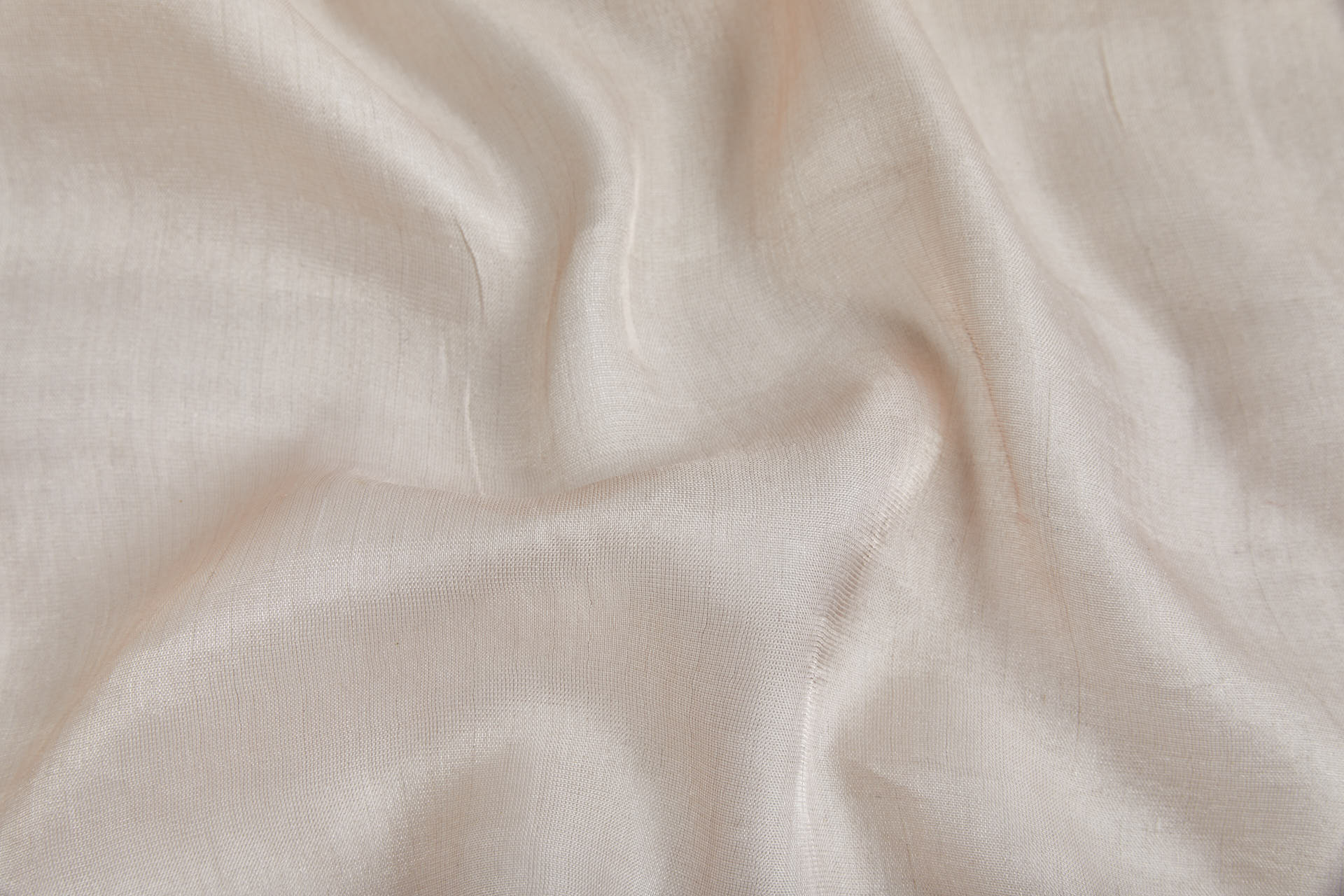 Silk Metallic Chiffon - Blush/silver fabric, image 10 of 12