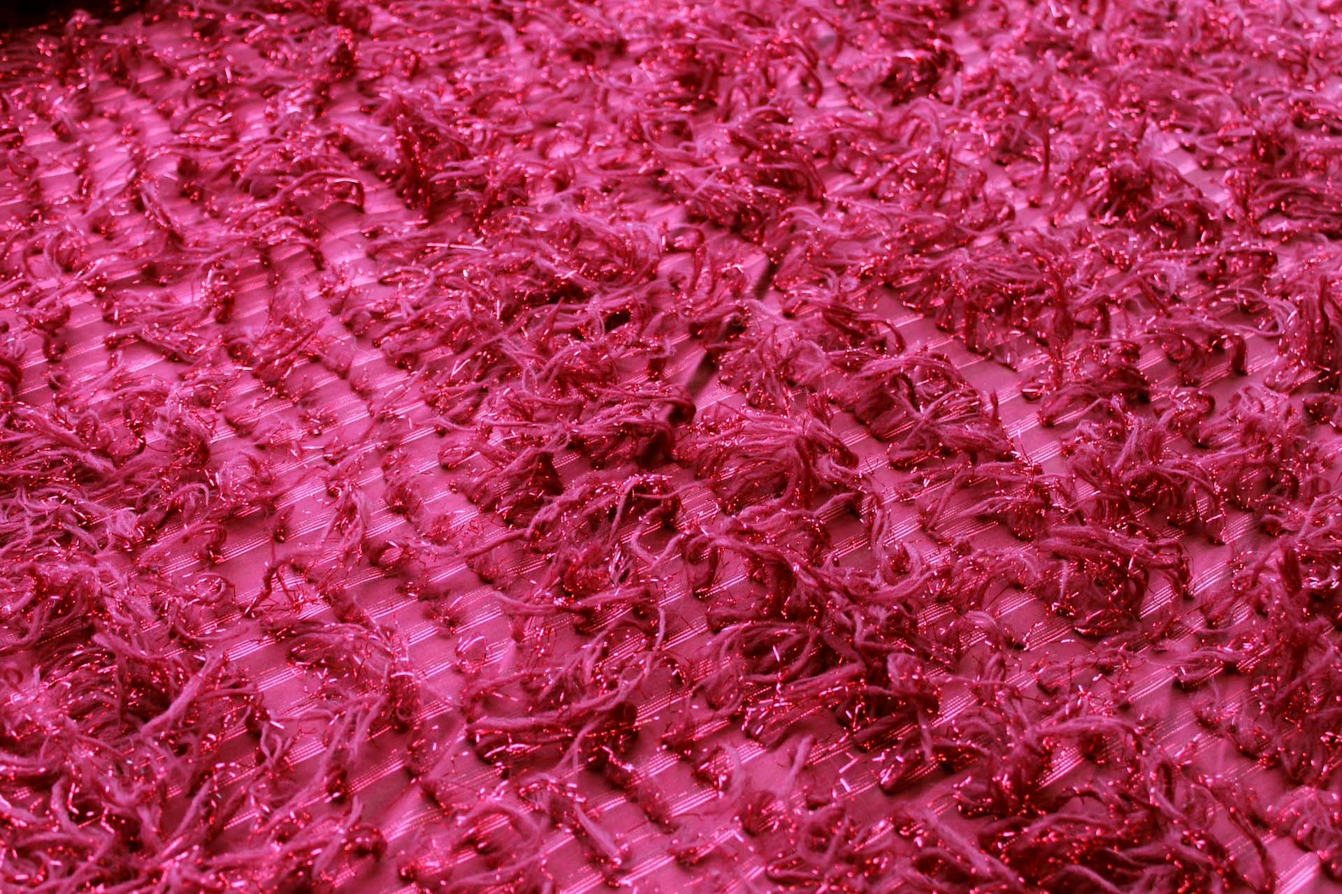 Tufts with Lurex - Dark Red fabric, image 7 of 7