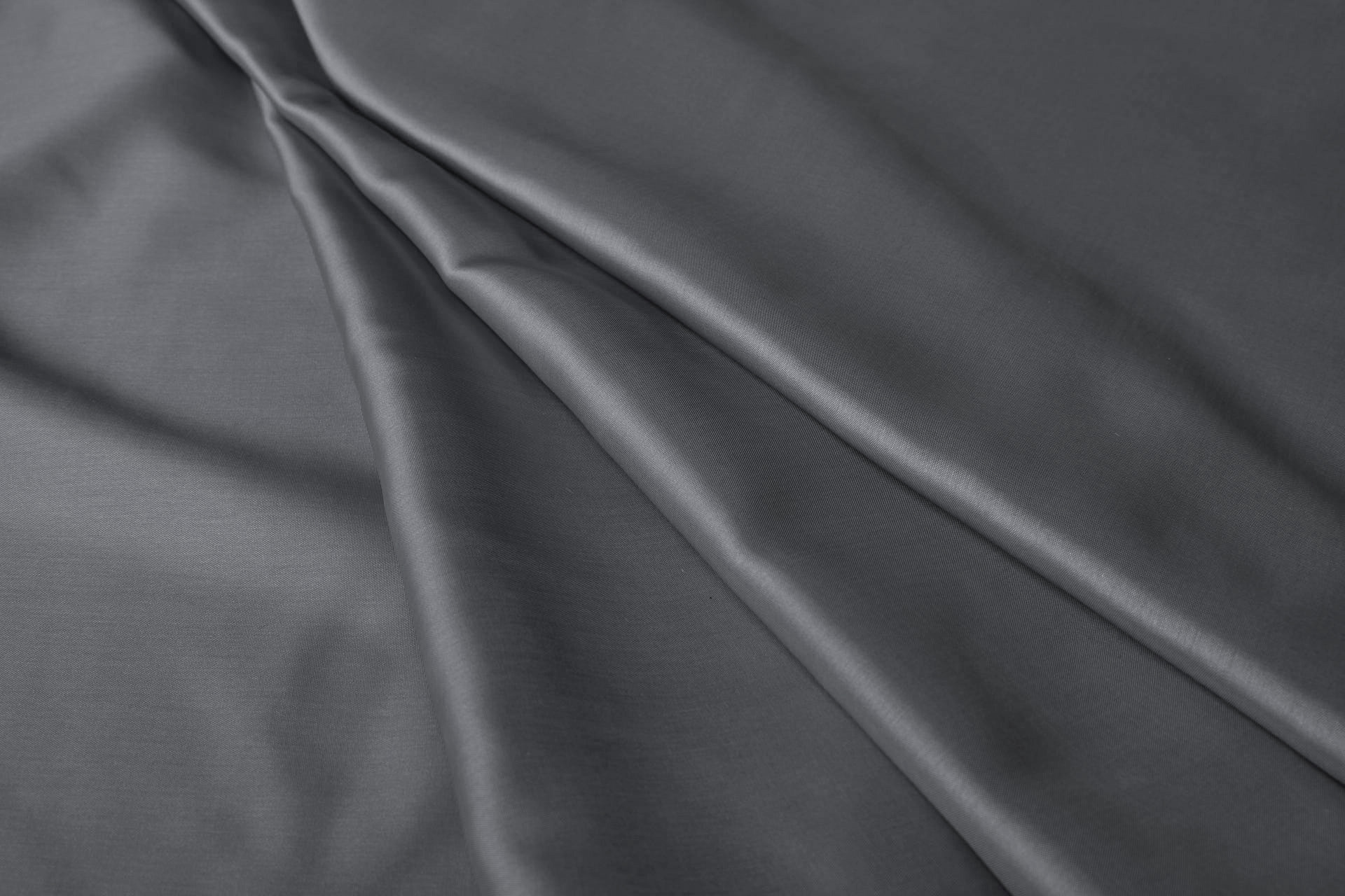 Gunmetal Grey Anti-Static Lining fabric, image 5 of 8