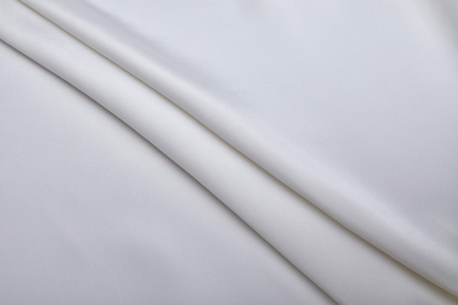 Silk Crepe Marocain - White fabric, image 3 of 4