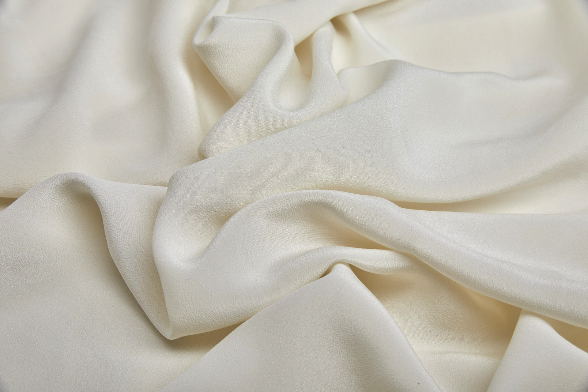Crepe de Chine - Vintage Ivory fabric