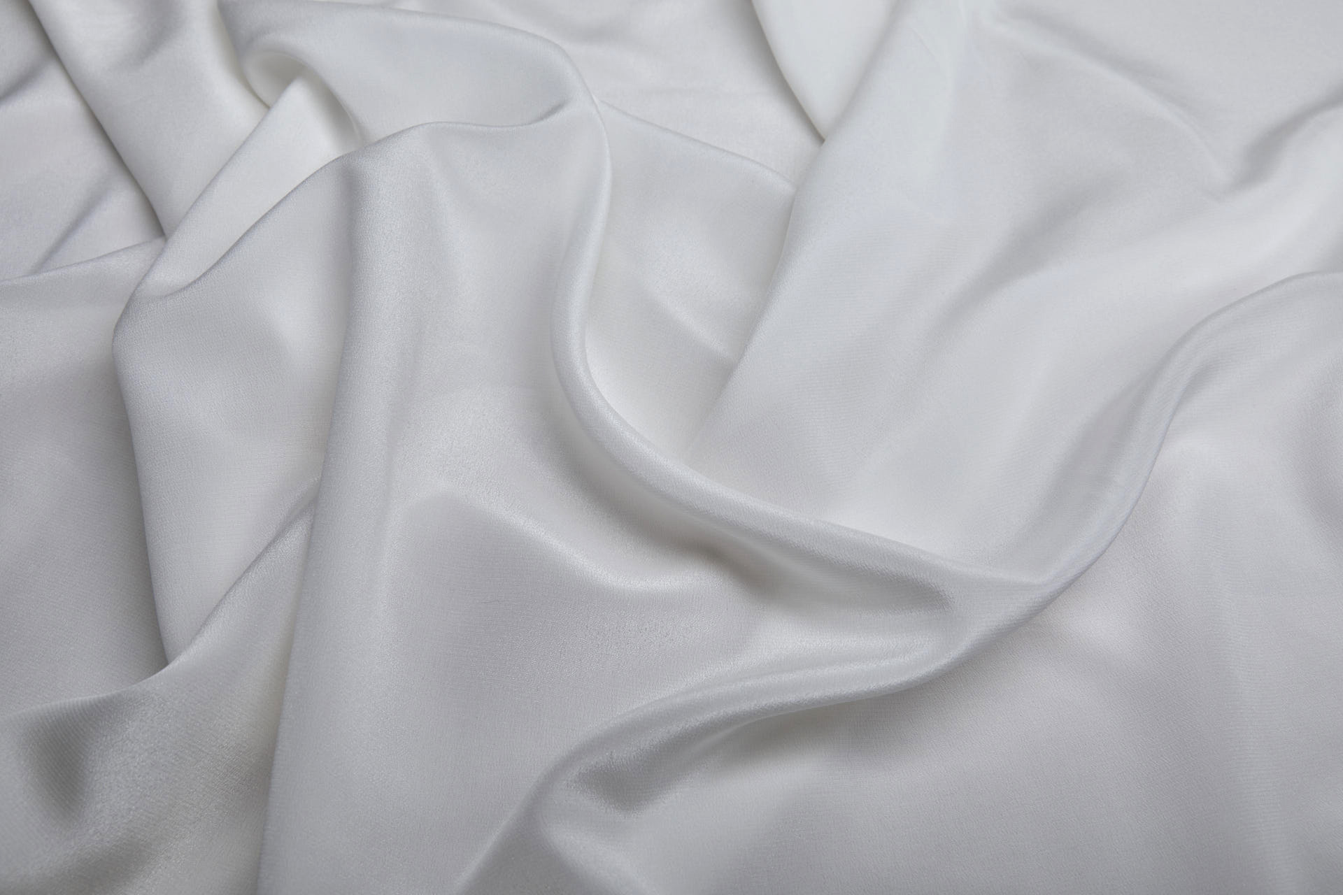 Crepe de Chine Narrow - Ivory fabric, image 4 of 7