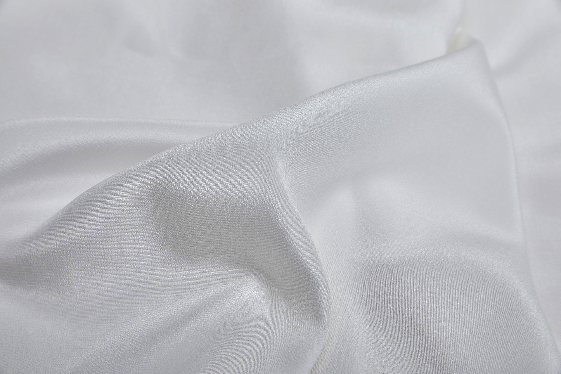 Crepe de Chine Narrow - Ivory fabric