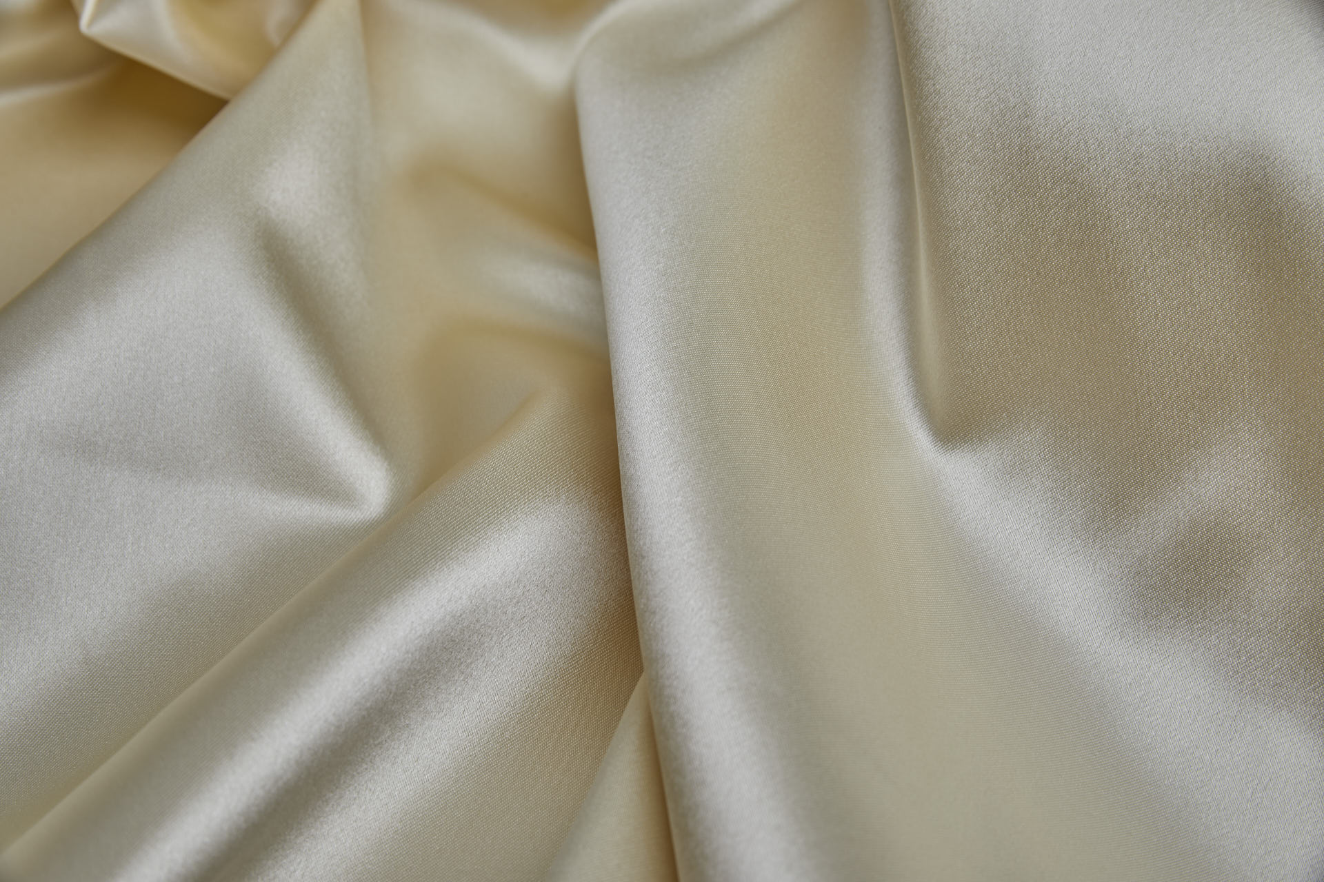 Double Silk Duchess Satin - Cream fabric, image 4 of 7