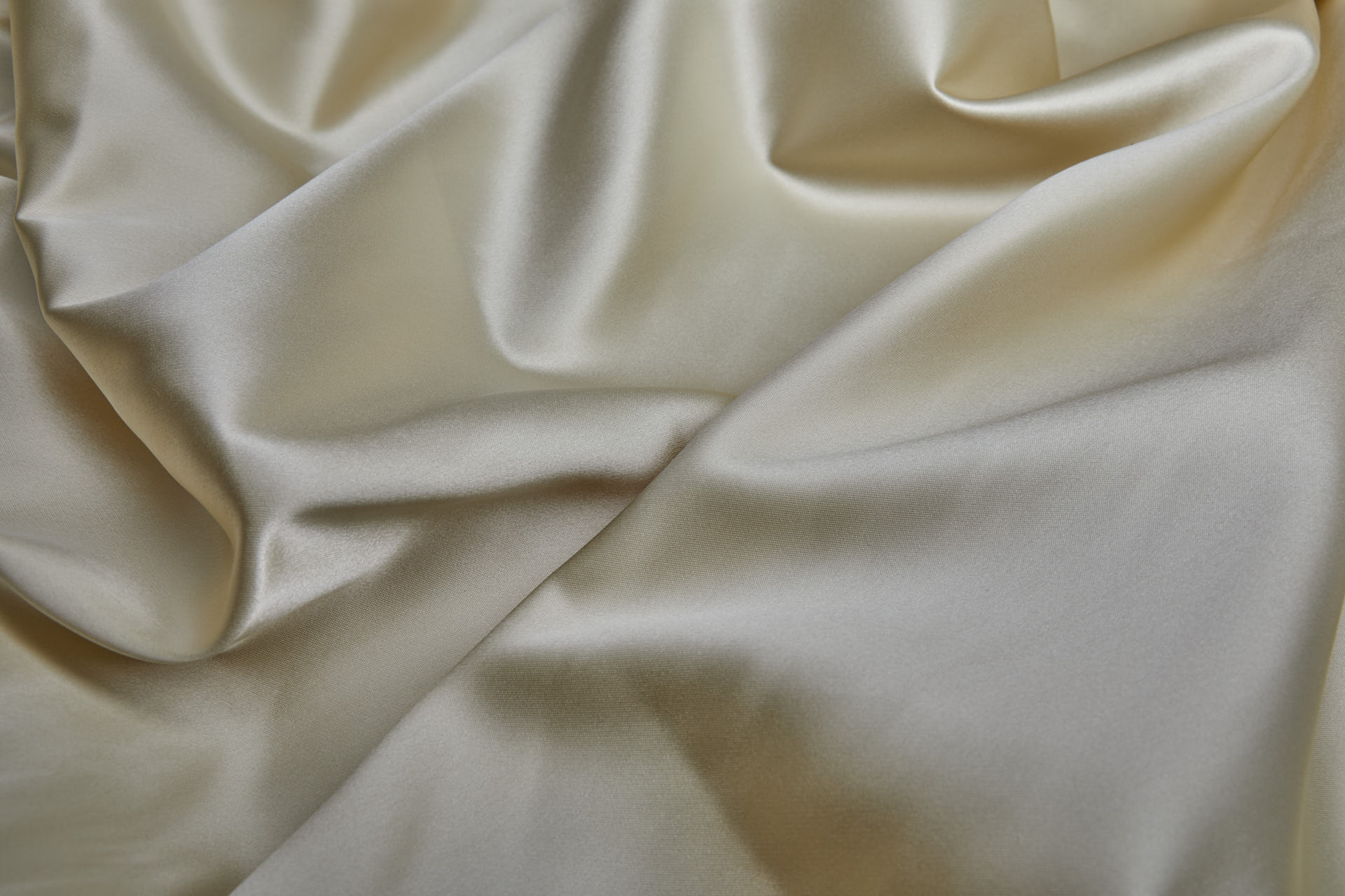 Double Silk Duchess Satin - Cream fabric, image 7 of 7