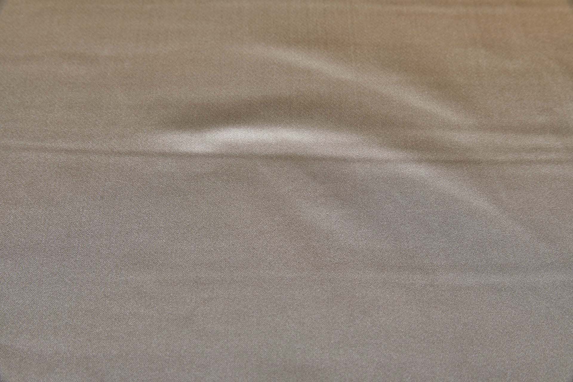 Acetate Duchess Satin - Sandy Gold fabric, image 7 of 7