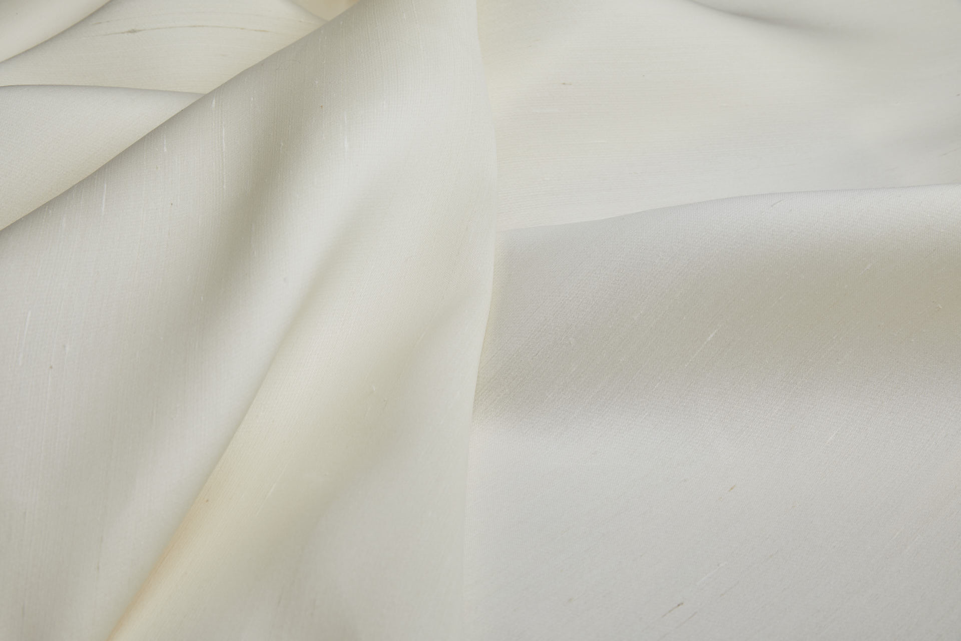 Cream Shantung Gazaar Silk fabric, image 8 of 9