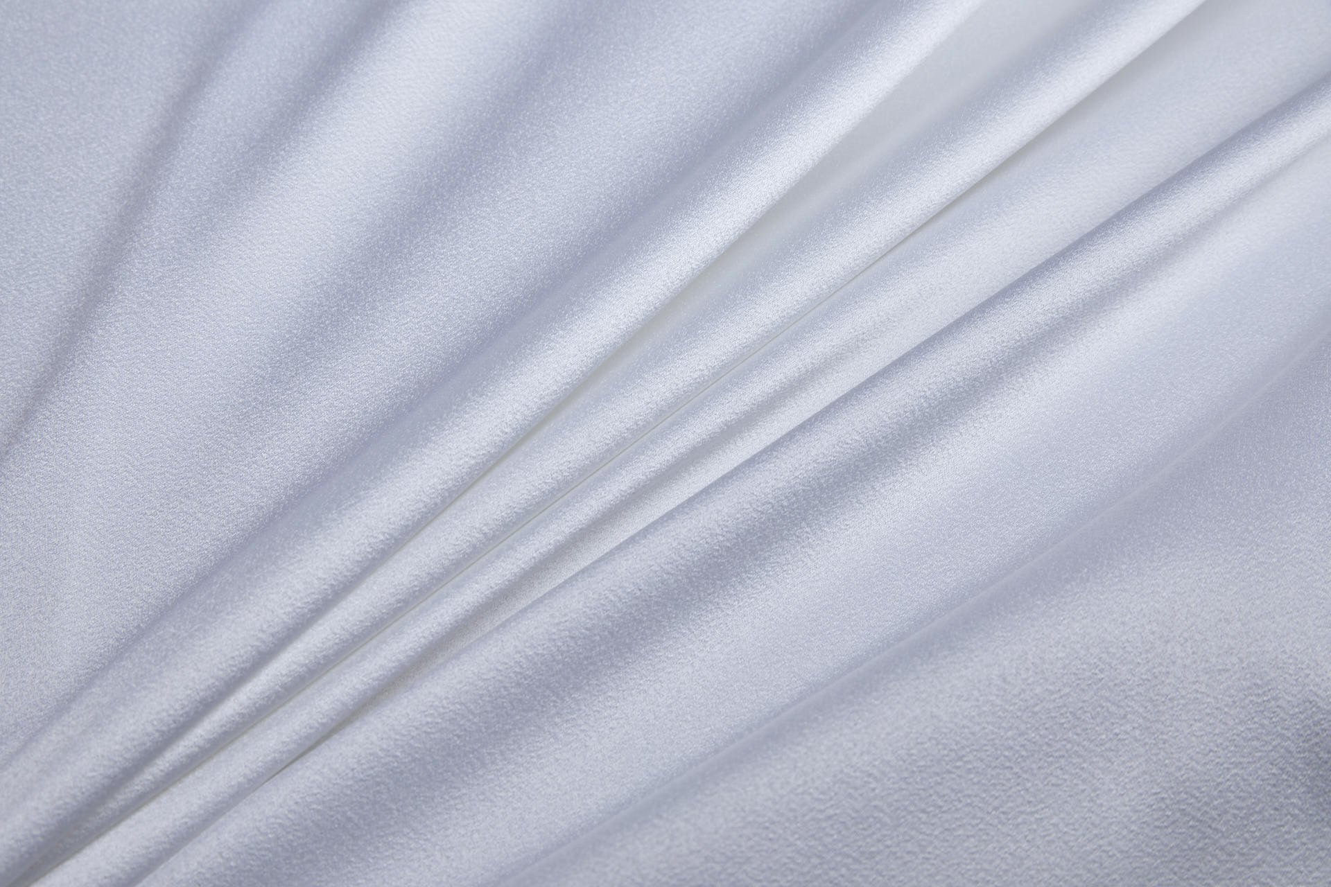 Textured Viscose and Acetate Satin Backed Satin - White fabric, image 3 of 7